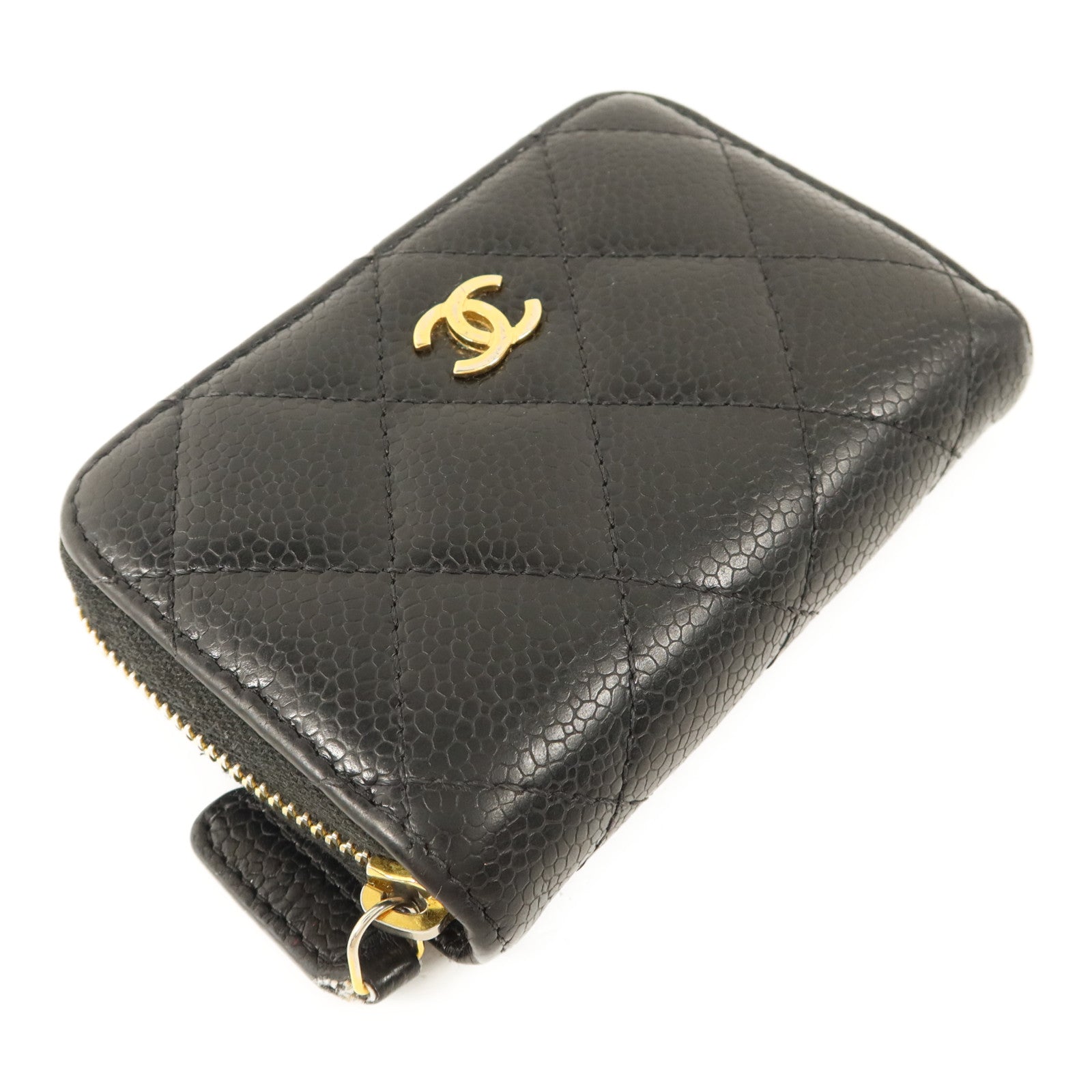 CHANEL 牛皮皮革Coin Case零錢包