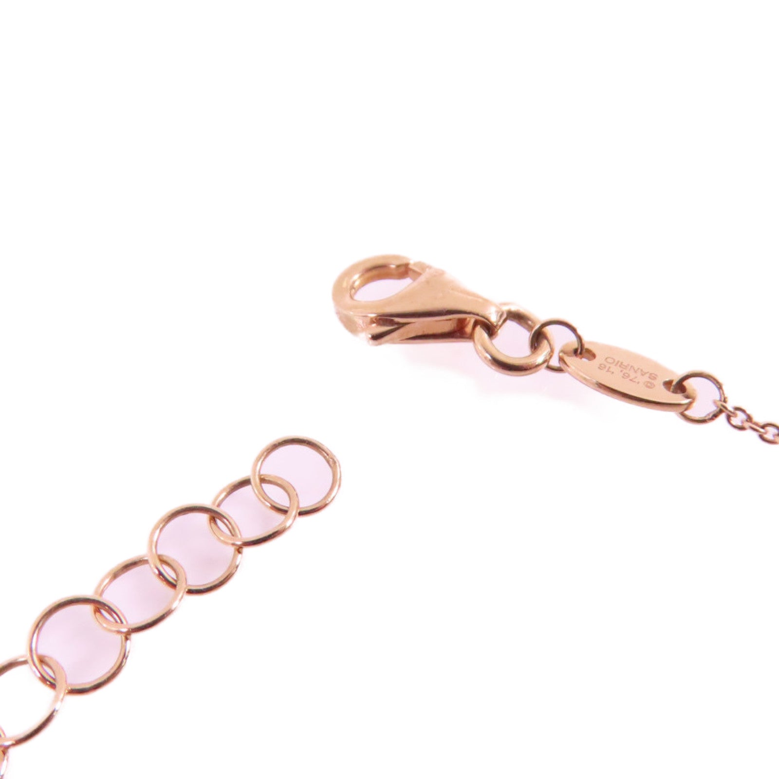 JEWELRY 【激減優惠】18K玫瑰金Hello Kitty Bracelet手鏈