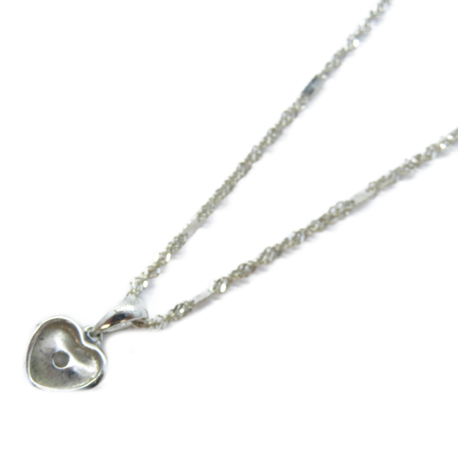 JEWELRY 18K白金Diamond Necklace 0.10ct鑽石項鍊