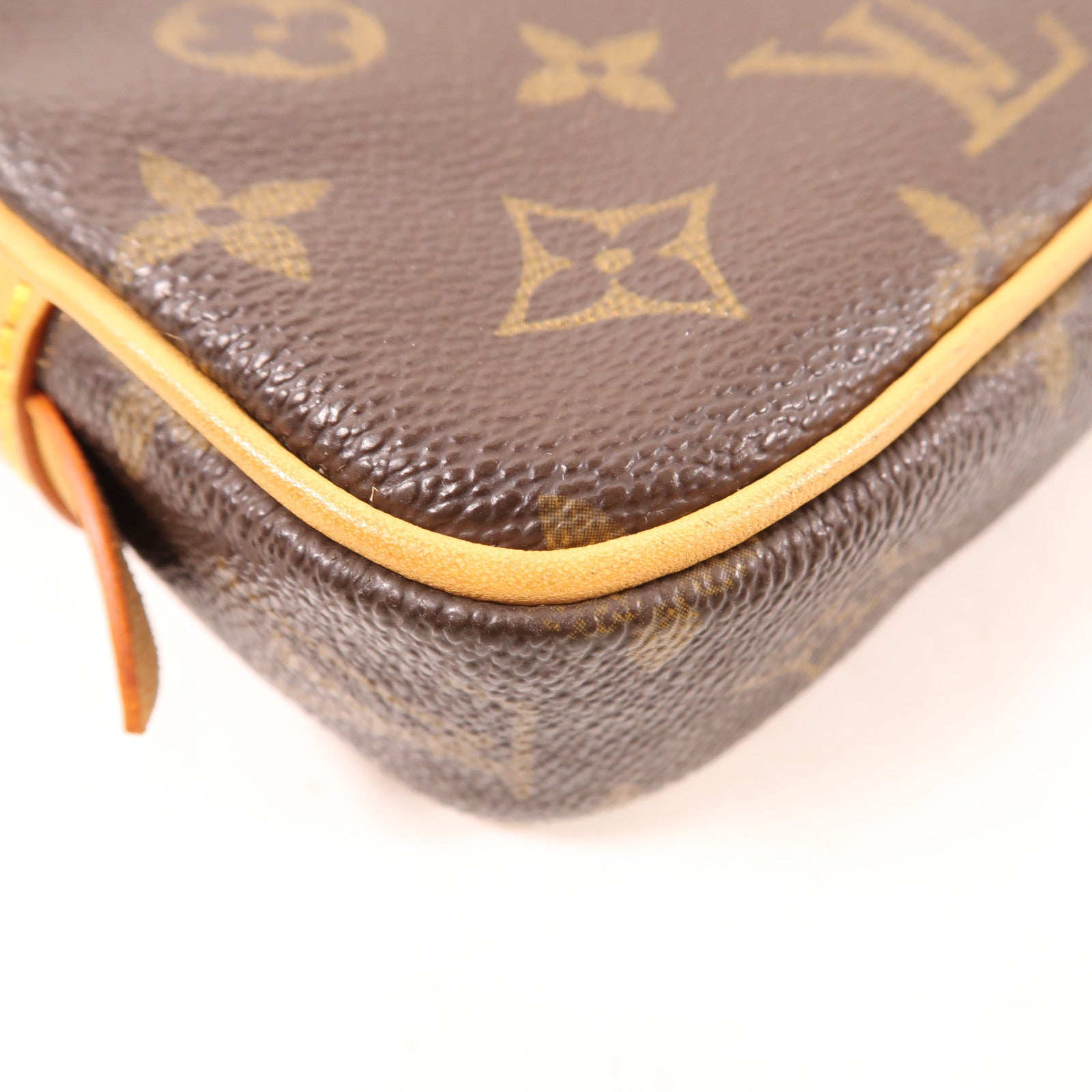 LOUIS VUITTON Monogram Marly Bandouliere金扣肩背袋棕色