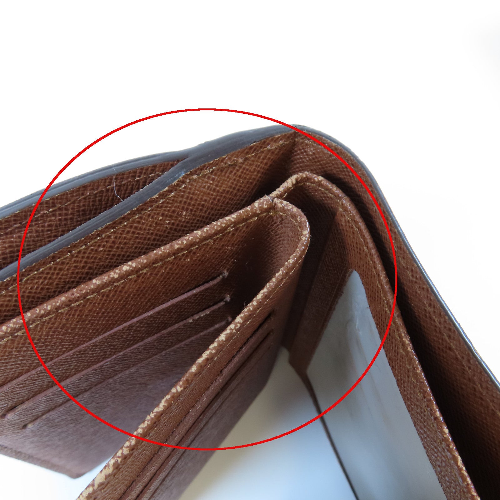 LOUIS VUITTON Monogram Portefeuille Joey金扣錢包啡色