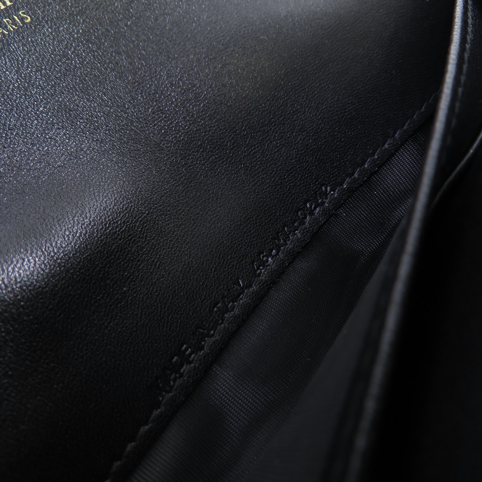 Dior 牛皮皮革Saddle Long Wallet With Chain Shoulder Bag金扣錢包肩背袋黑色