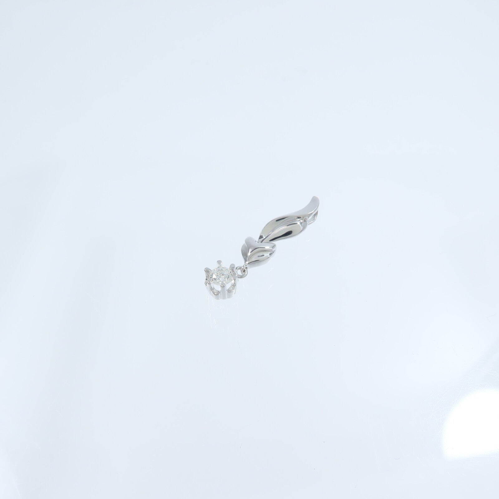 JEWELRY 18K白金Diamond Pendant Top鑽石吊墜