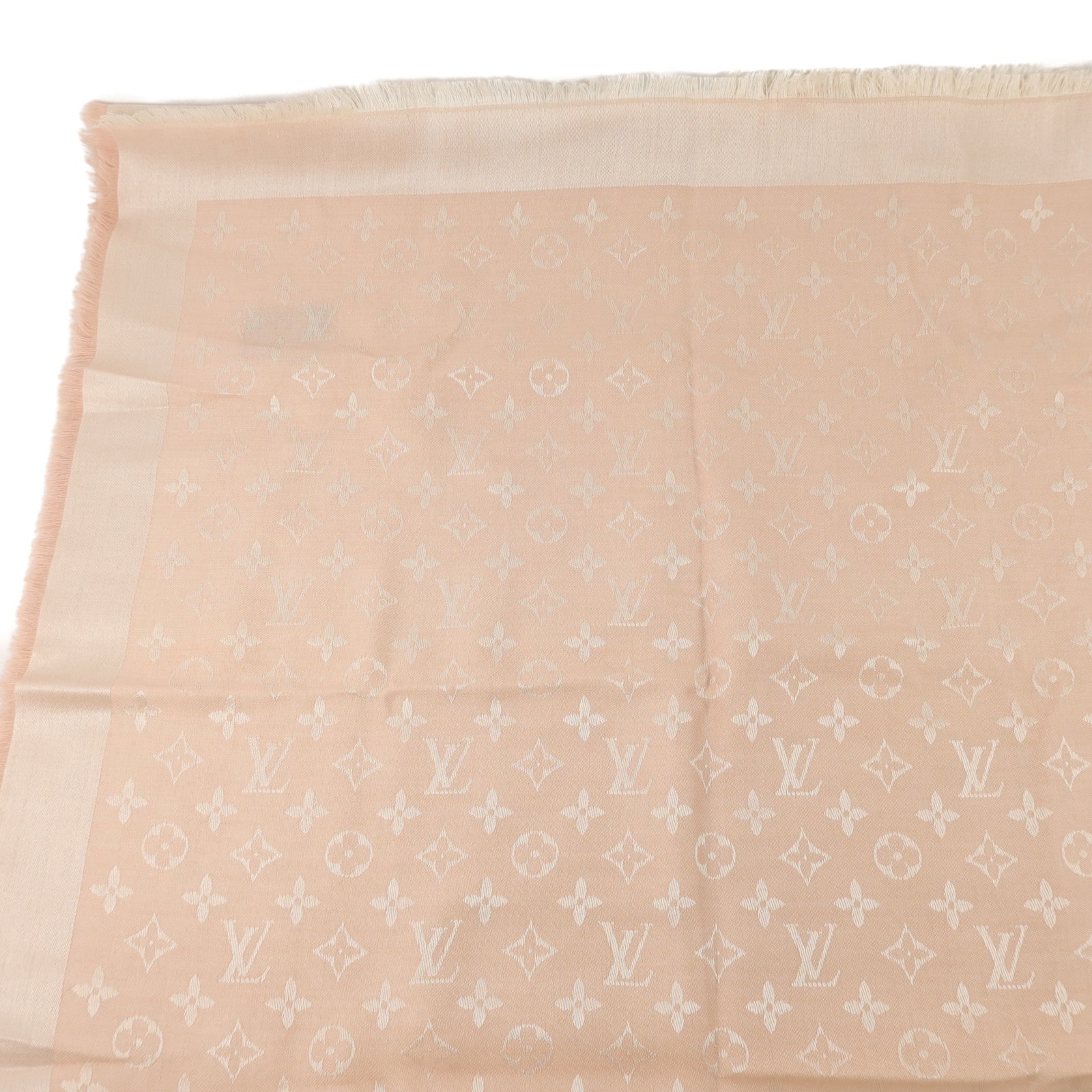 LOUIS VUITTON 絲質/羊毛Scarf絲巾
