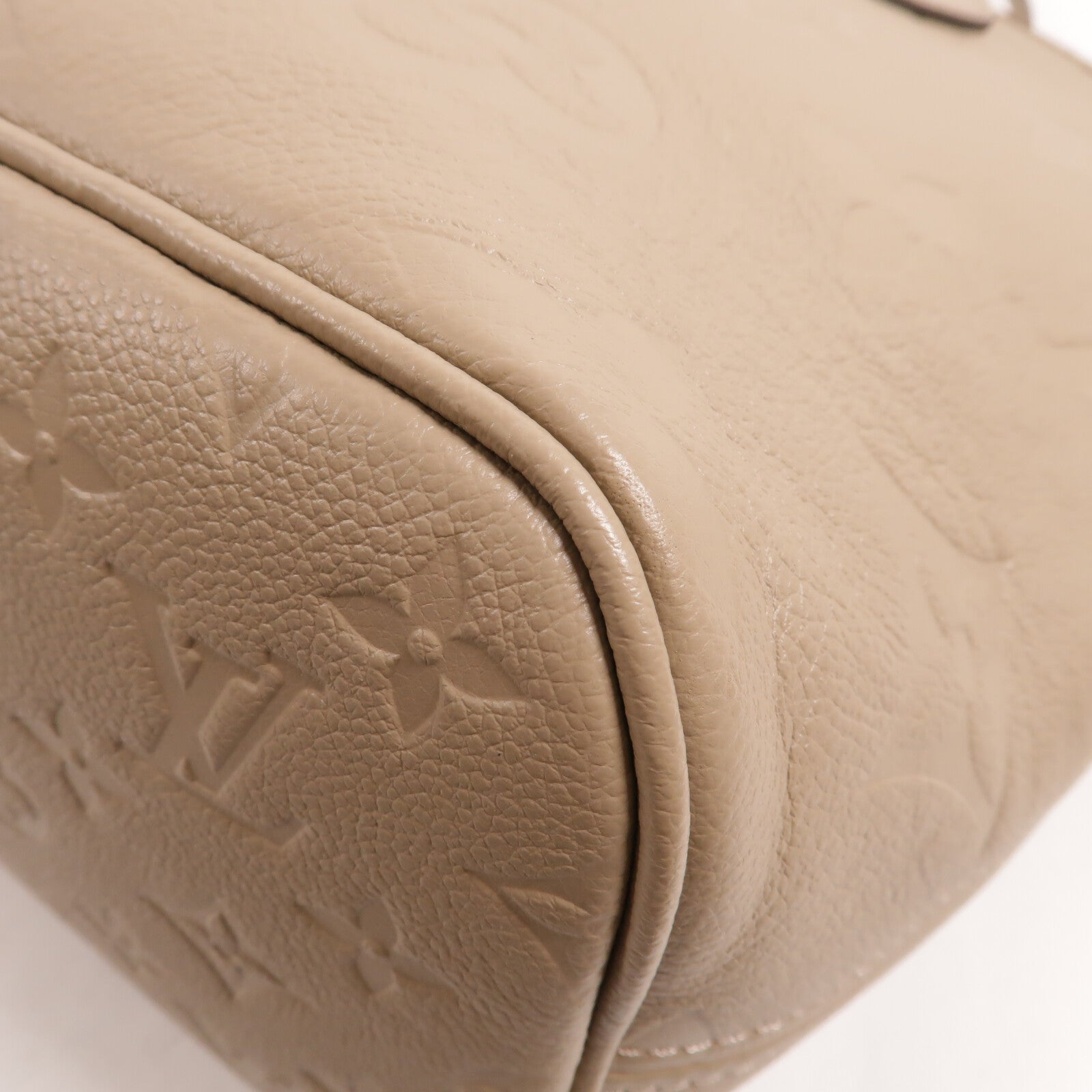 LOUIS VUITTON Monogram Empreinte Neverfull MM肩背袋