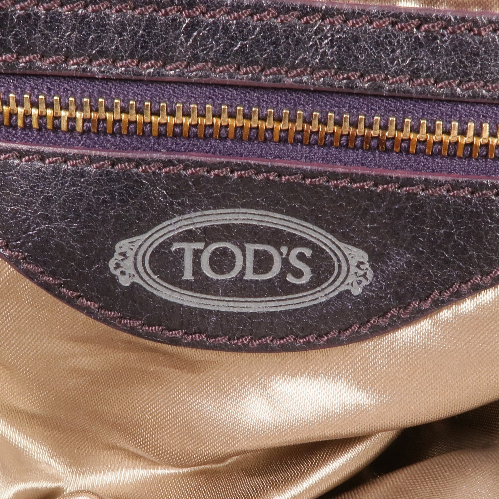 TOD'S 尼龍Shoulder Bag金扣肩背袋