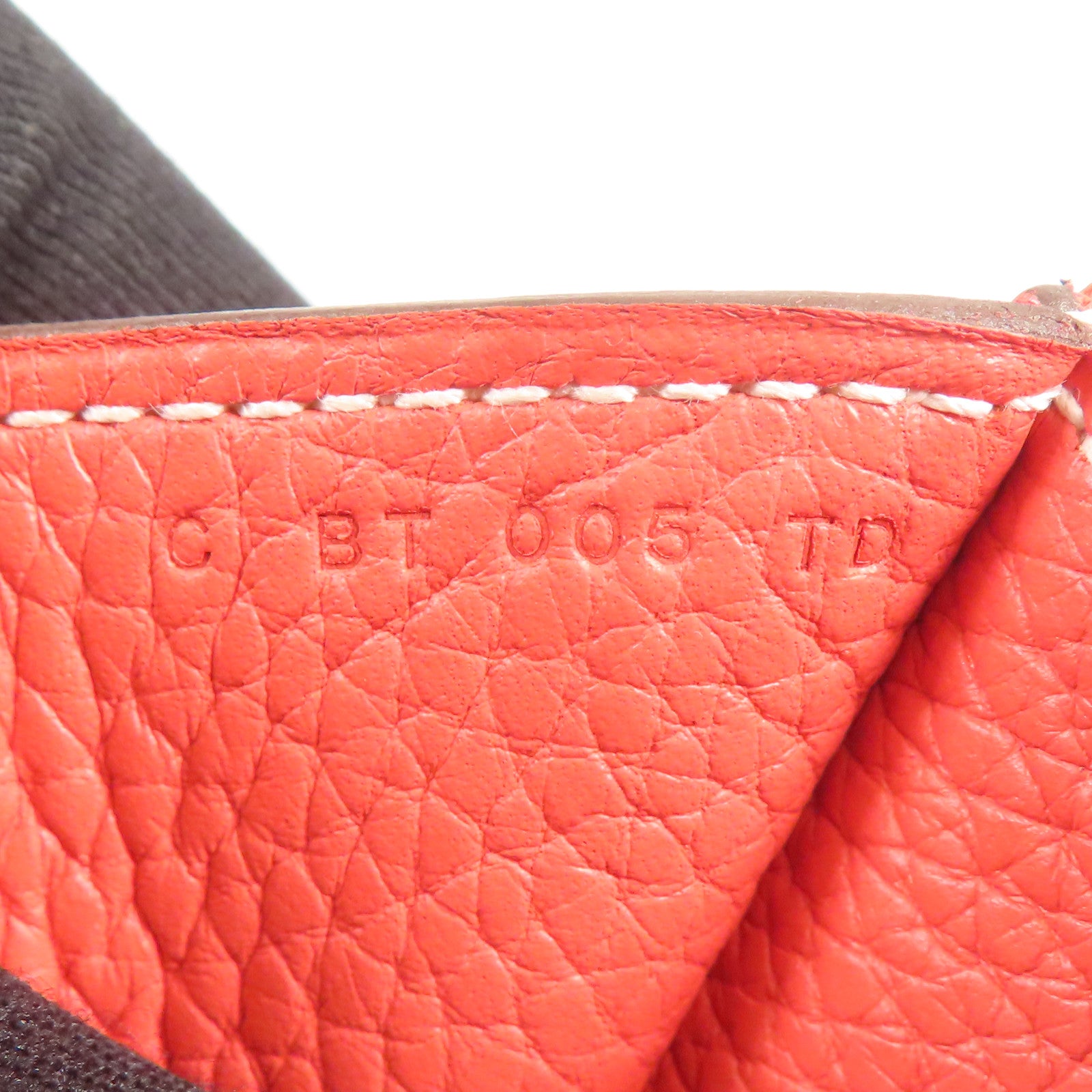 HERMES Clemence皮革Halzan 31銀扣手挽肩背兩用袋Rose Jaipur