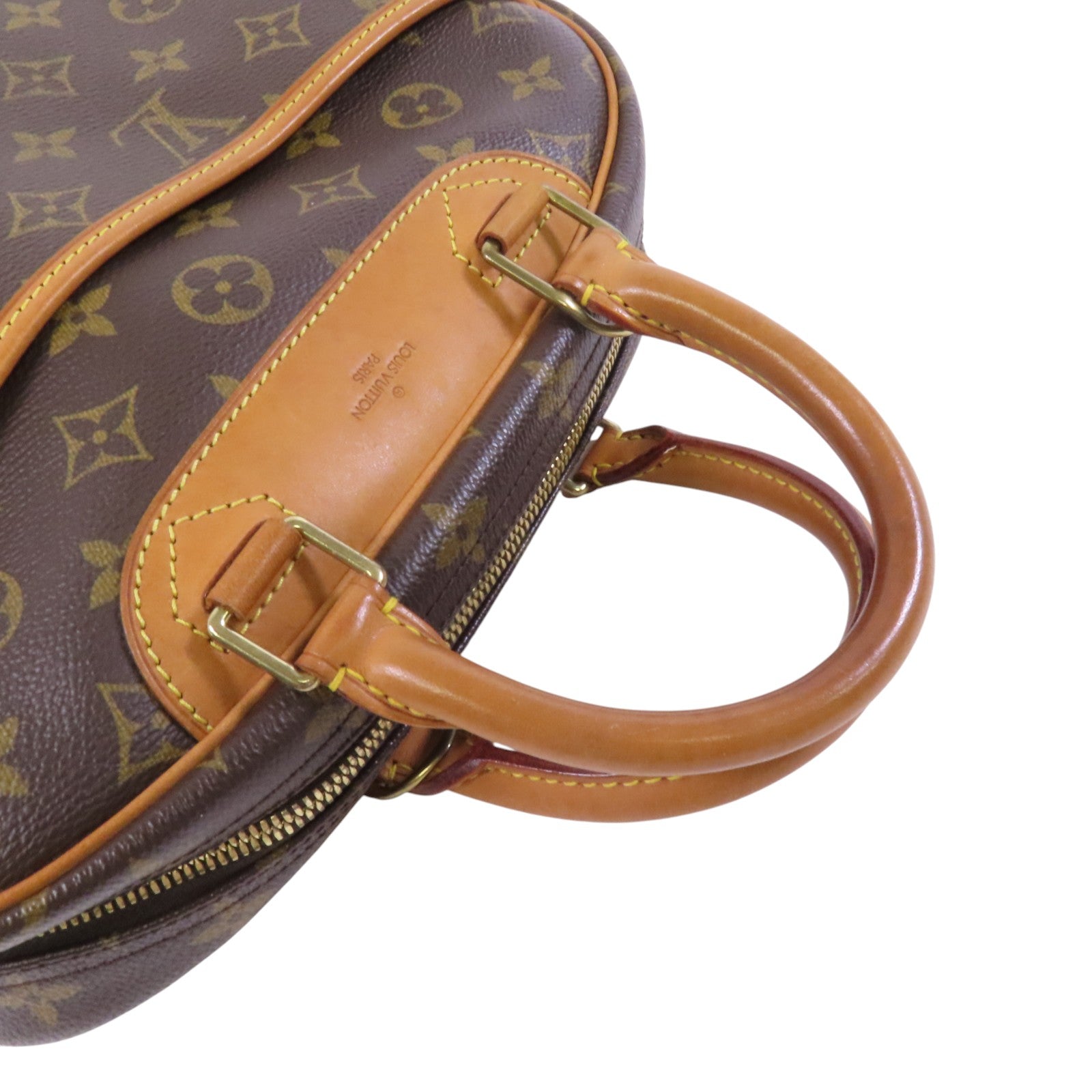 LOUIS VUITTON Monogram Trouville金扣手挽袋