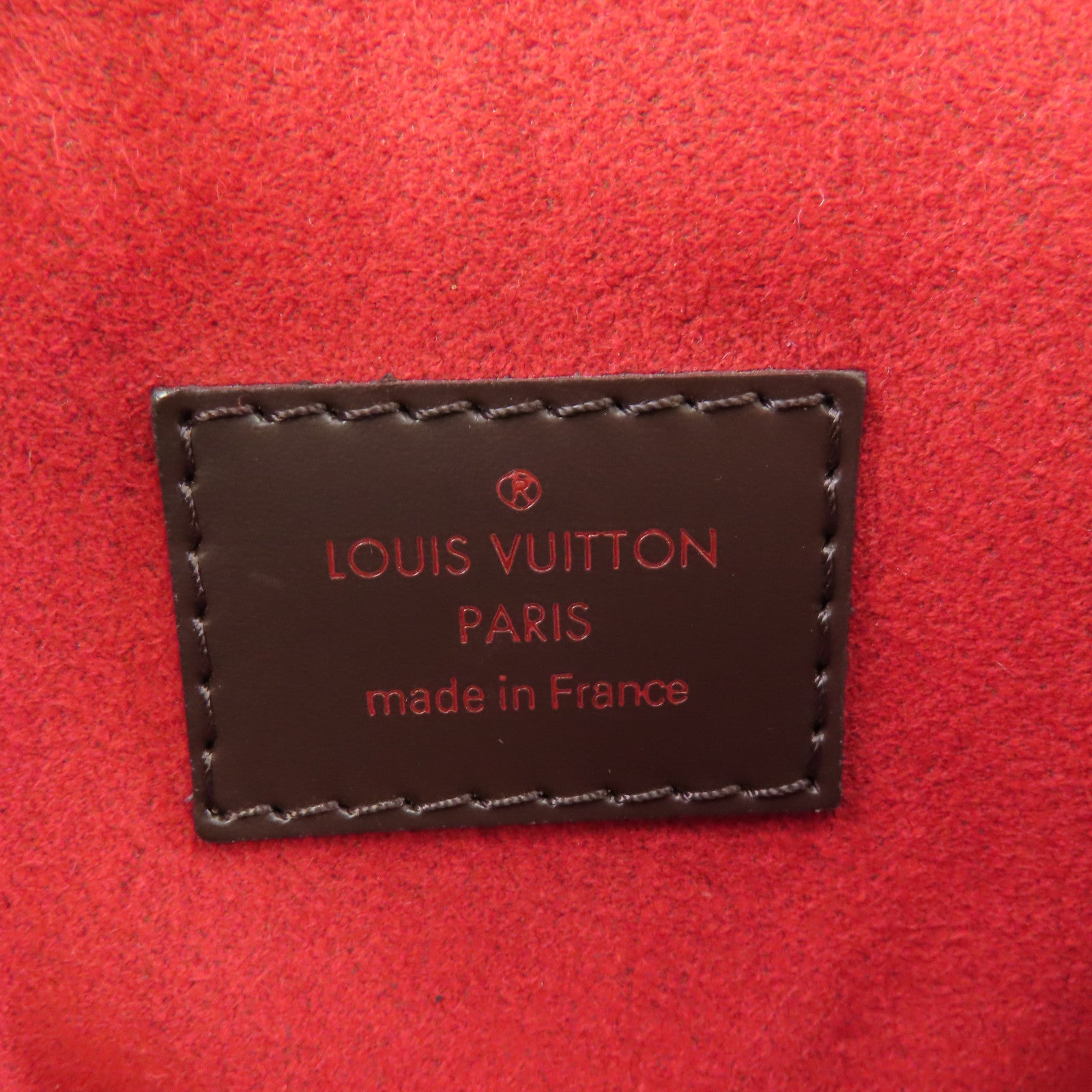LOUIS VUITTON 【激減優惠】Damier Trevi PM金扣手挽肩背兩用袋啡色