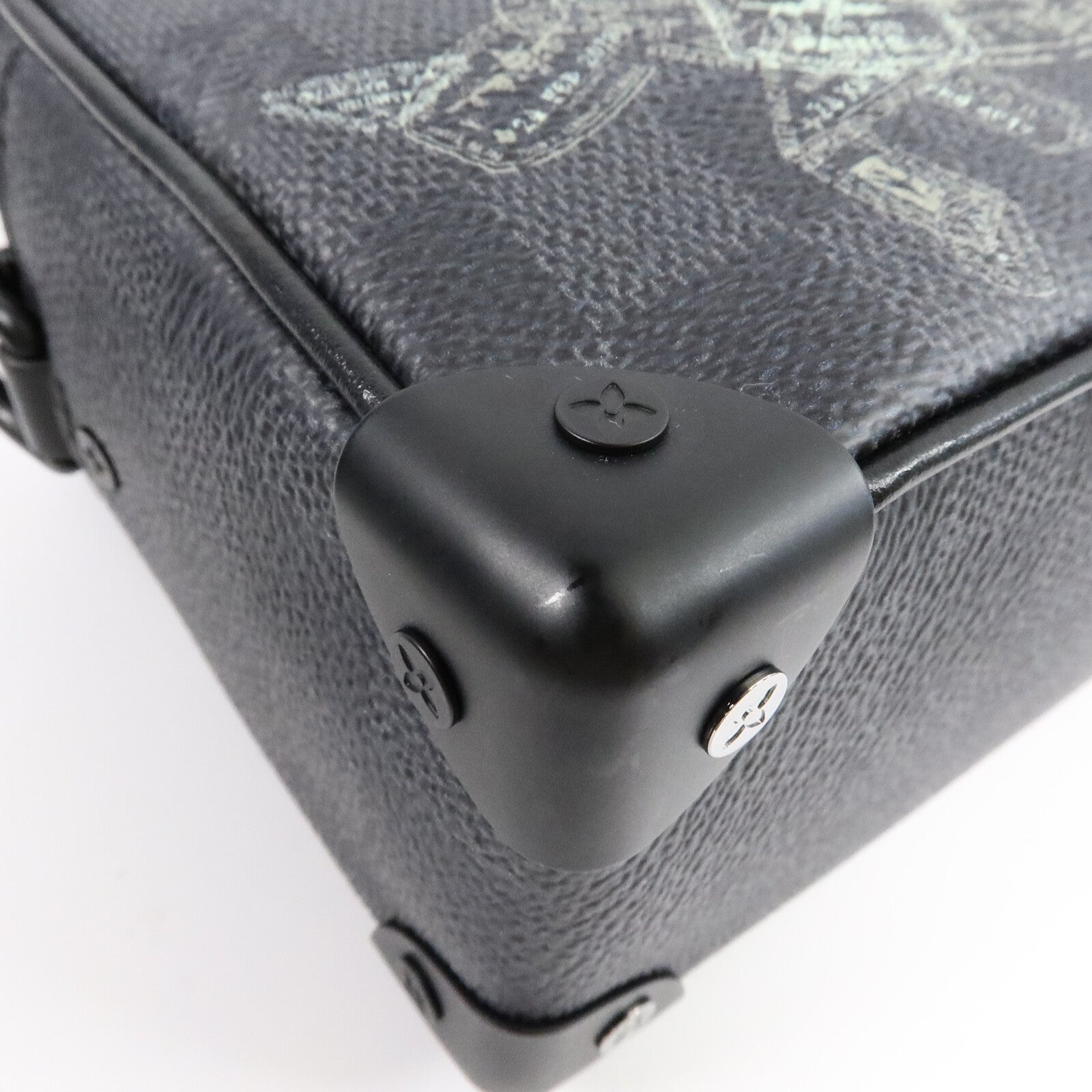 LOUIS VUITTON Damier Graphite Soft Trunk肩背袋