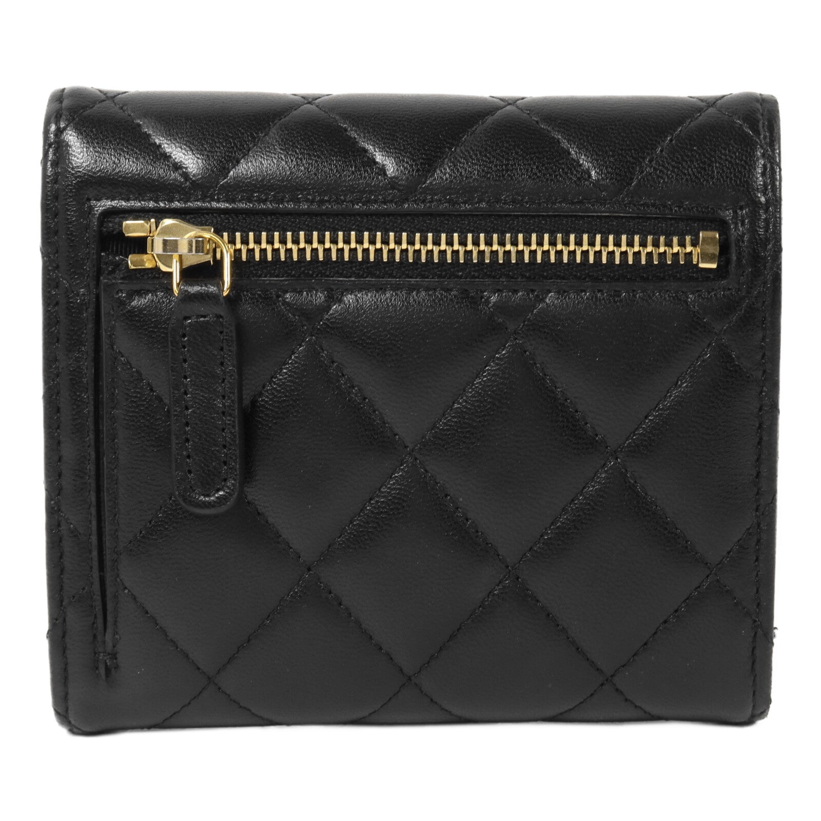 CHANEL 羊皮皮革Classic Small Flap Wallet錢包