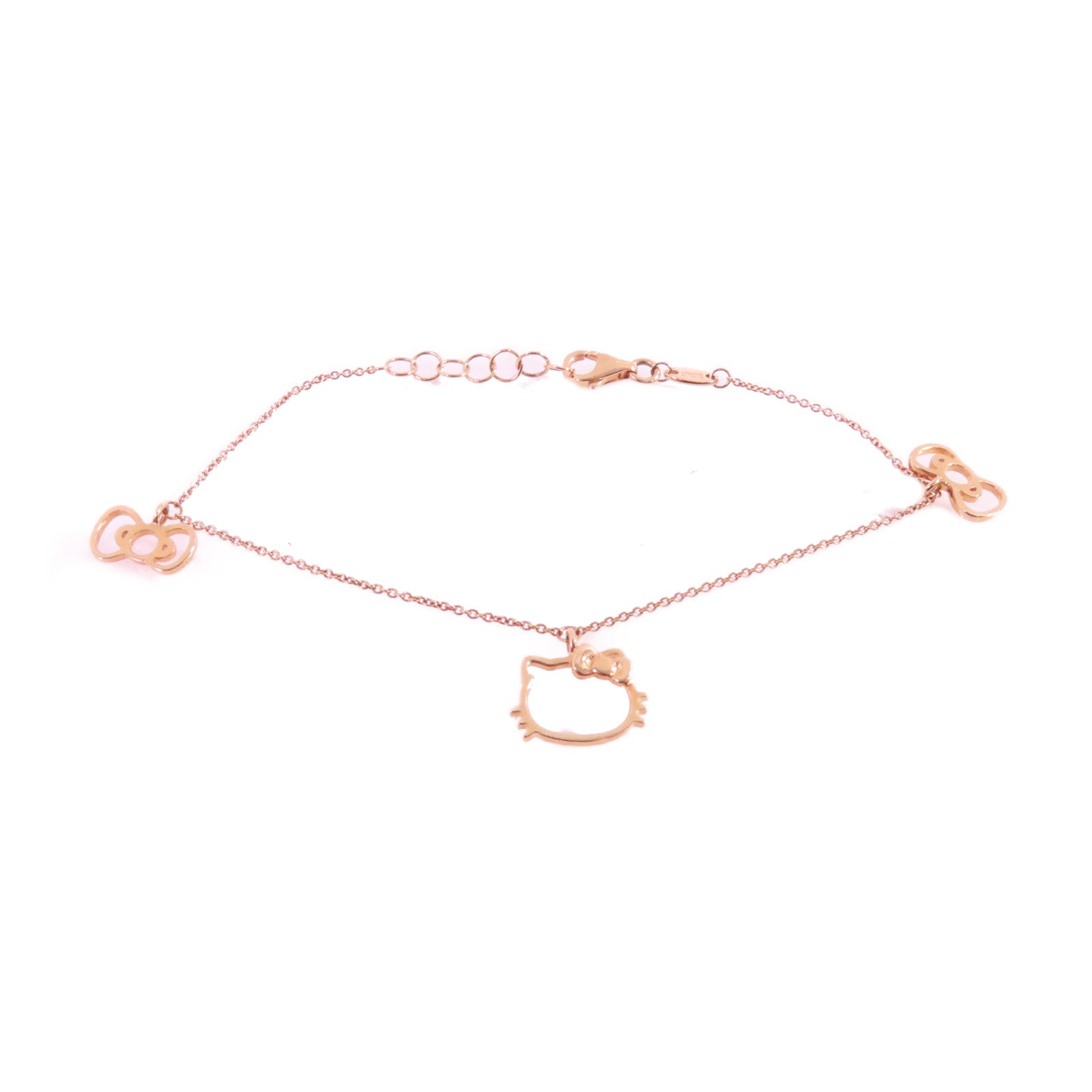 JEWELRY 【激減優惠】18K玫瑰金Hello Kitty Bracelet手鏈