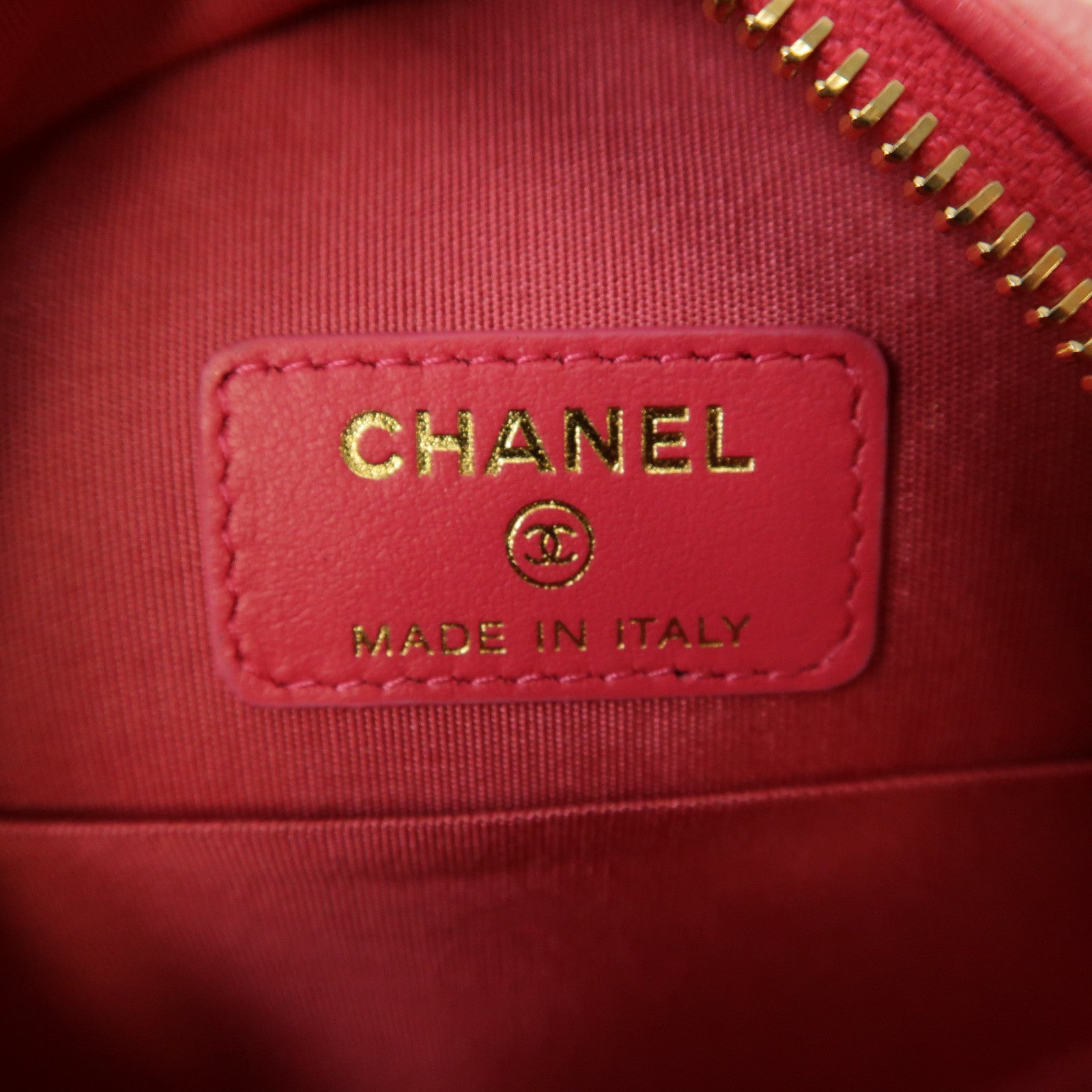 CHANEL 【激減優惠】菱格皮革Shoulder Bag金扣/銀扣鏈帶肩背袋粉紅色