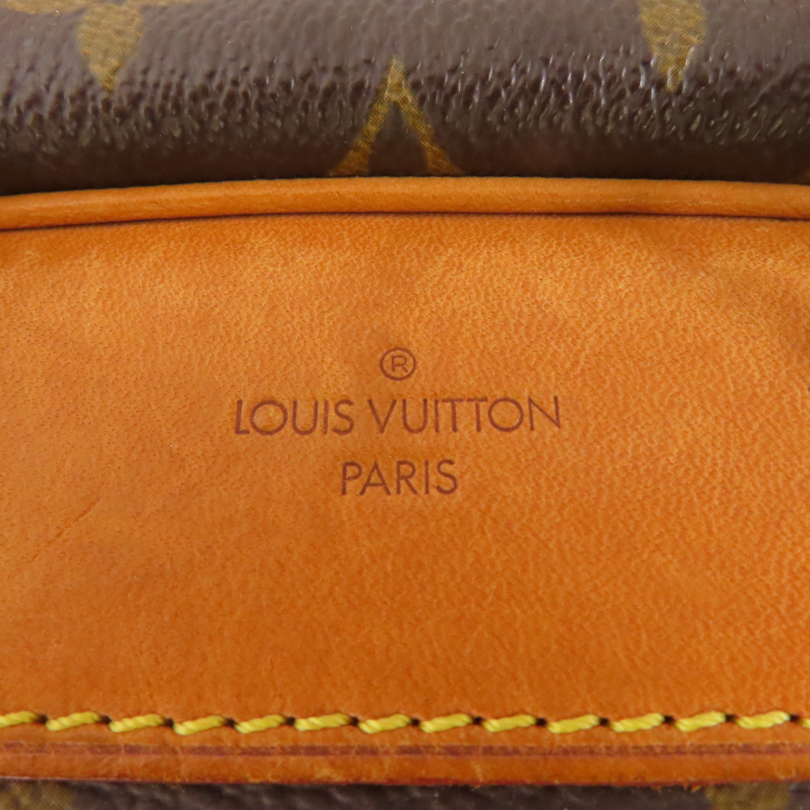 LOUIS VUITTON 【激減優惠】Monogram Trouville金扣手挽袋棕色