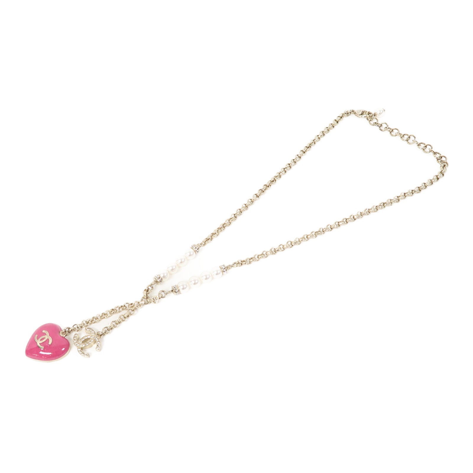 CHANEL 金屬Necklace項鍊金色