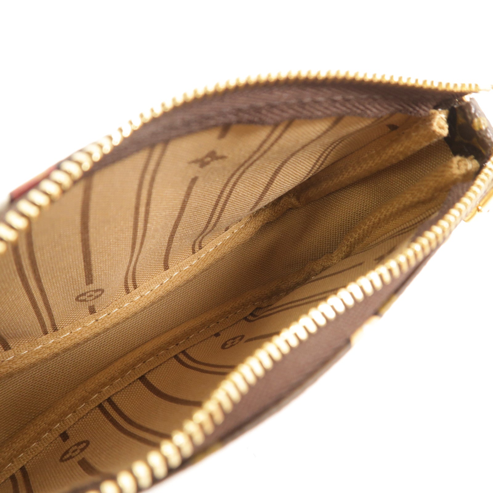 LOUIS VUITTON Monogram Mini Pochette Accessoires Pouch零錢包