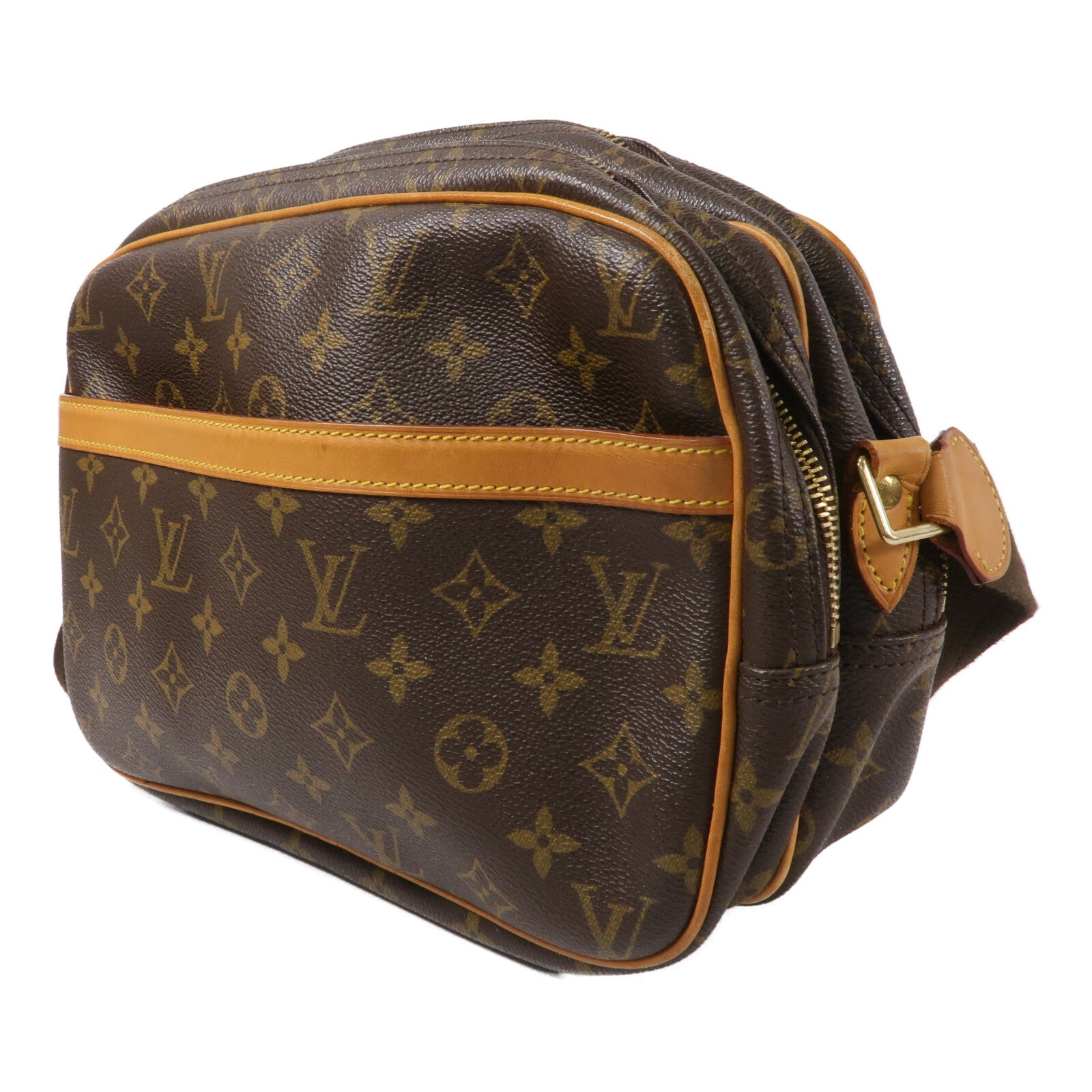 LOUIS VUITTON Monogram Reporter PM肩背袋