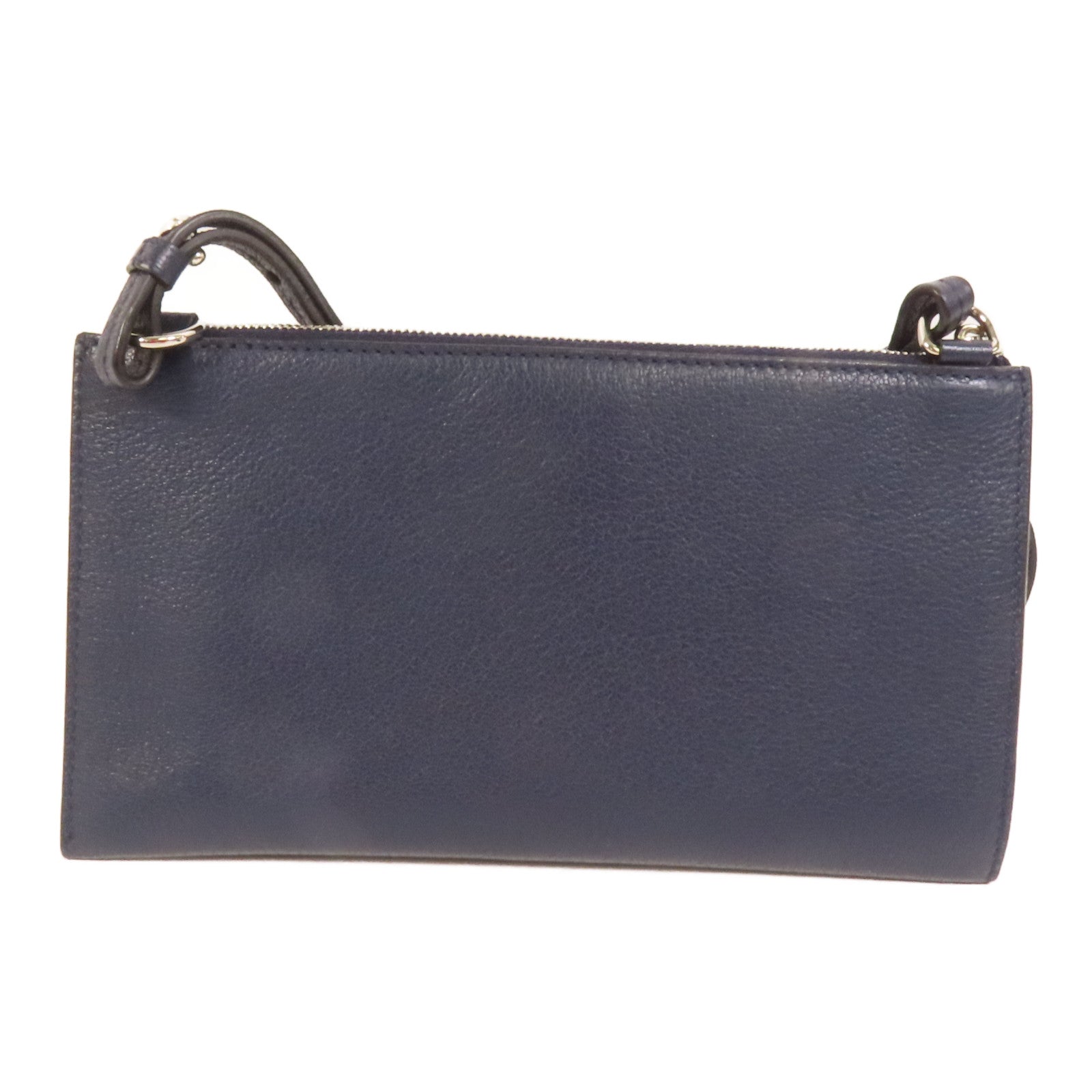 GIVENCHY 牛皮皮革Clutch Bag銀扣肩背袋