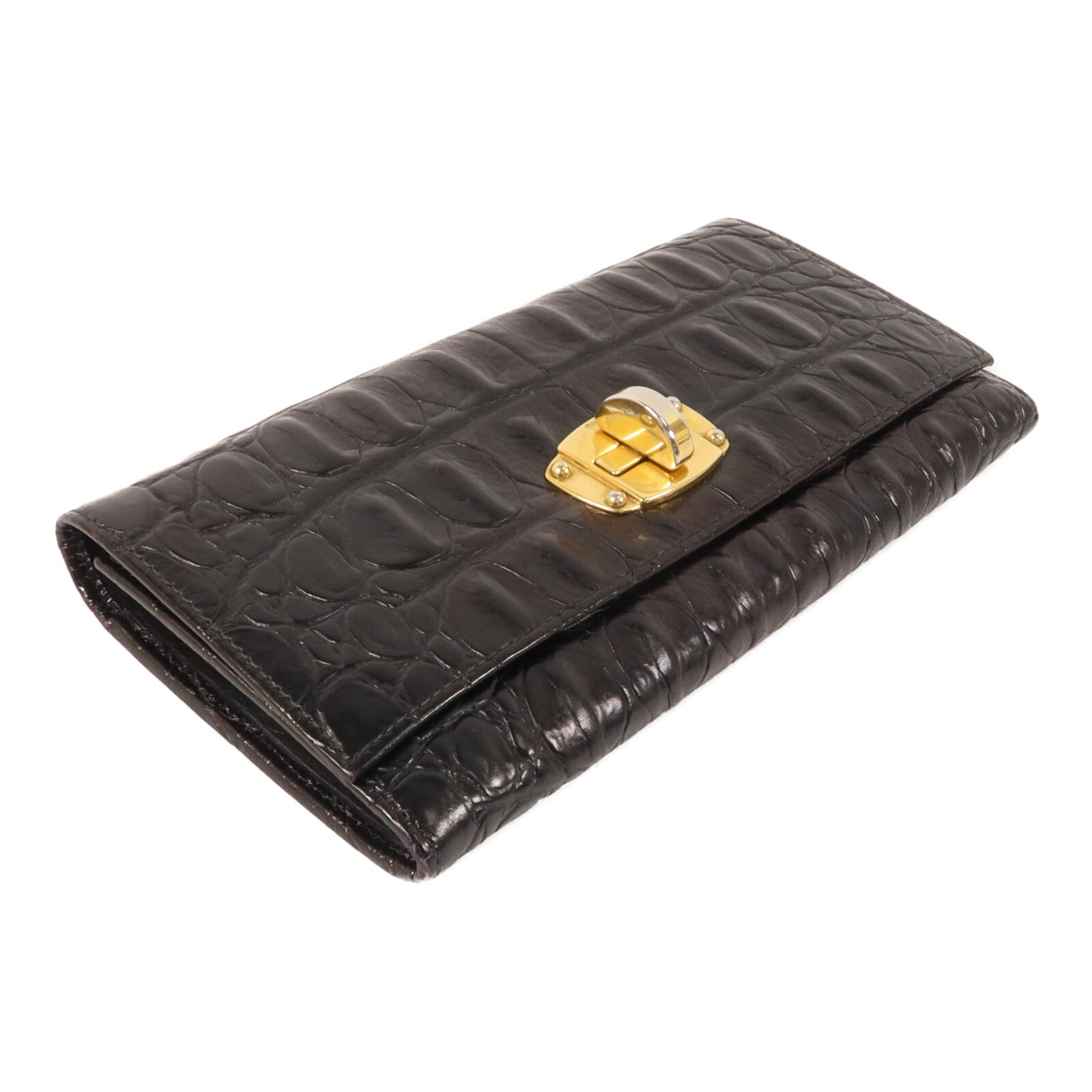 Miu Miu 牛皮皮革Long Wallet長錢包