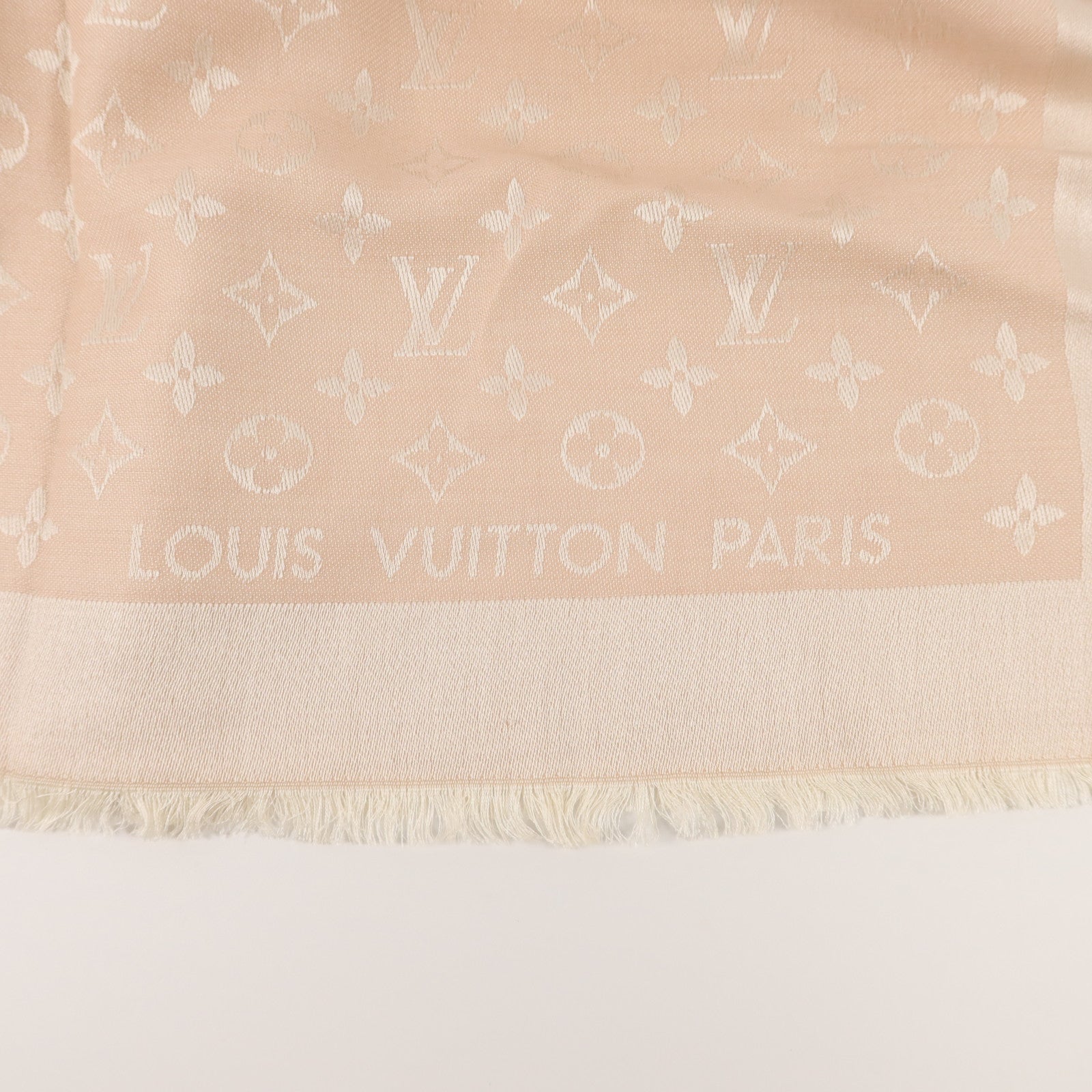 LOUIS VUITTON 絲質/羊毛Scarf絲巾