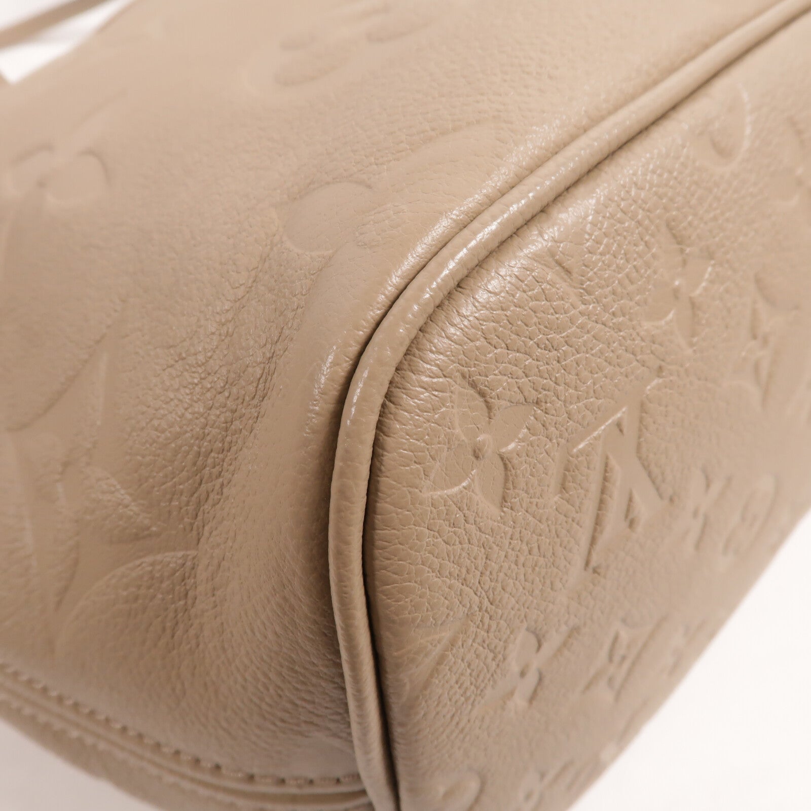 LOUIS VUITTON Monogram Empreinte Neverfull MM肩背袋