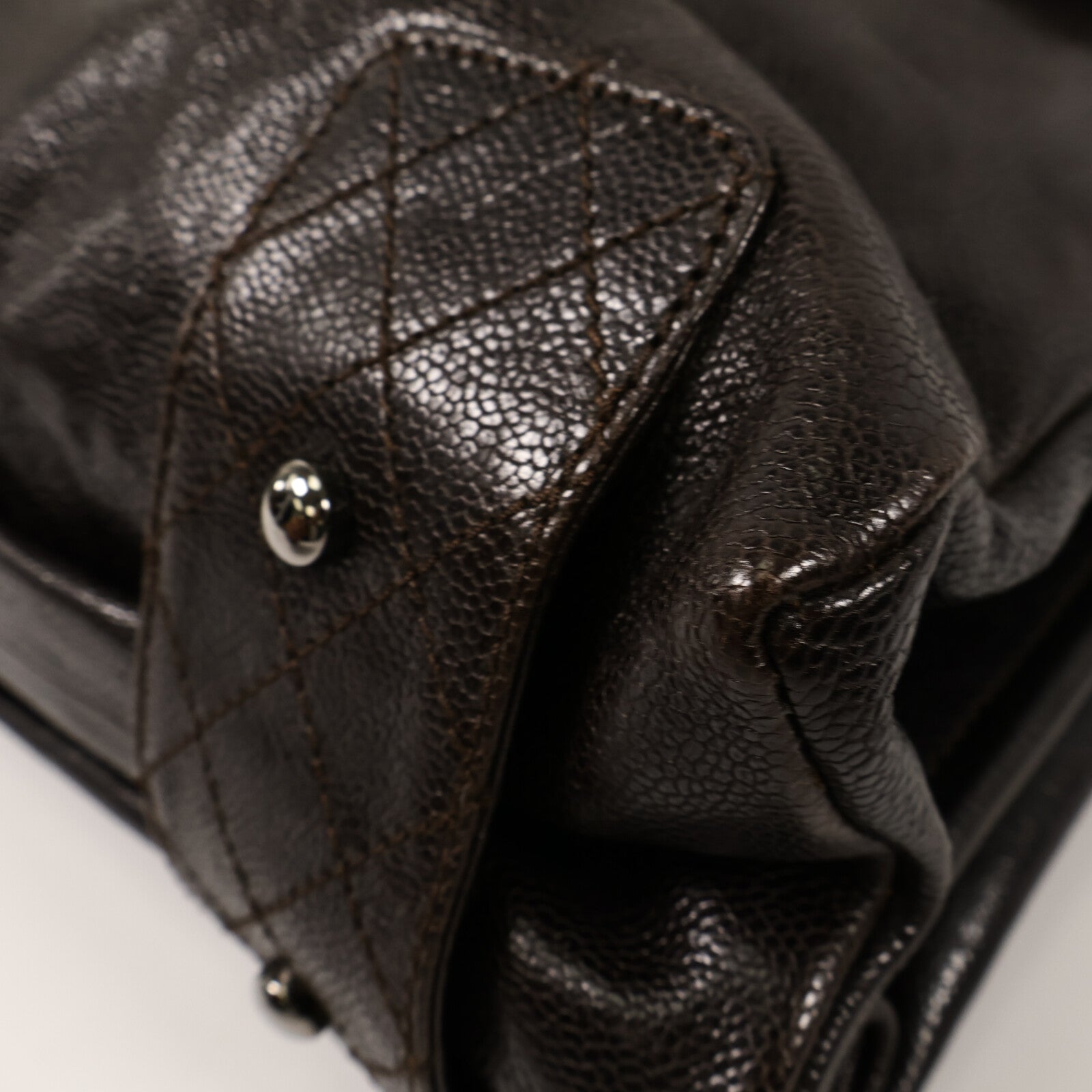 CHANEL 牛皮皮革Pocket In The City肩背袋