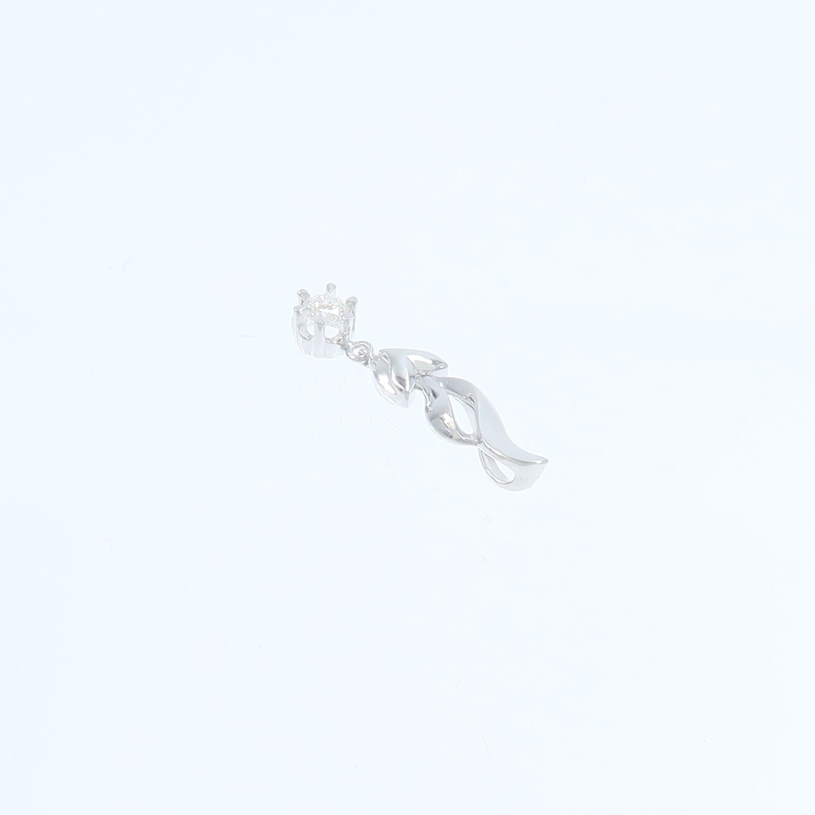JEWELRY 18K白金Diamond Pendant Top鑽石吊墜