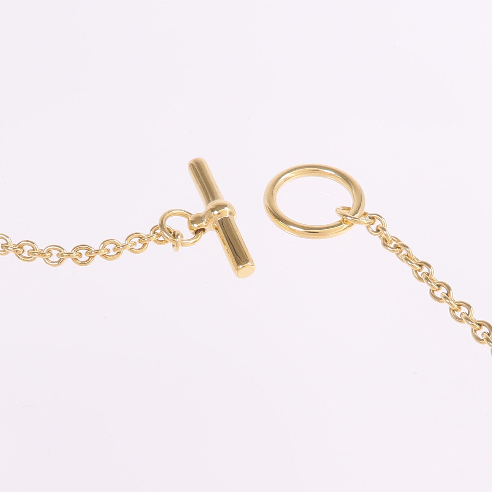 HERMES 金屬Mini Maillon項鍊