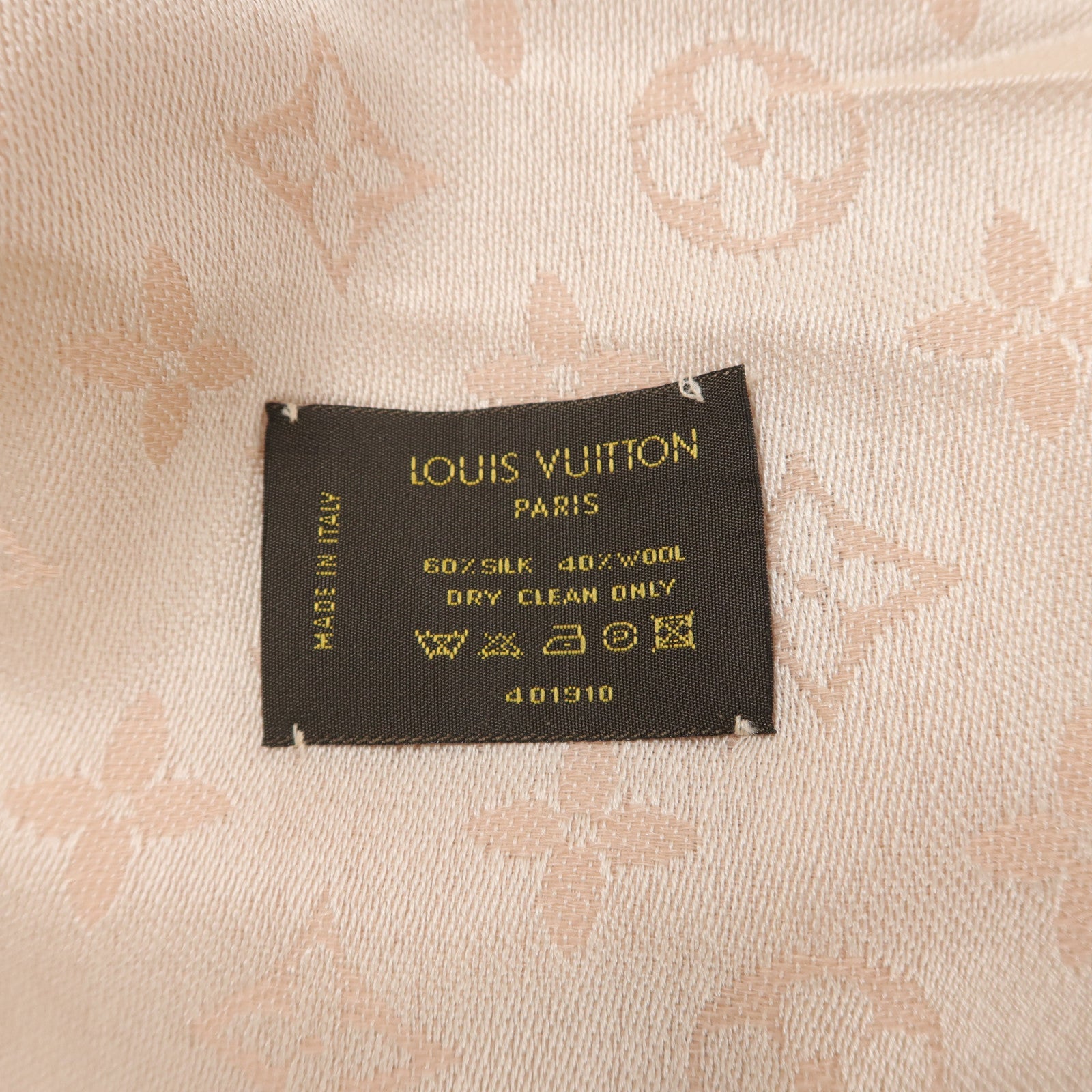 LOUIS VUITTON 絲質/羊毛Scarf絲巾