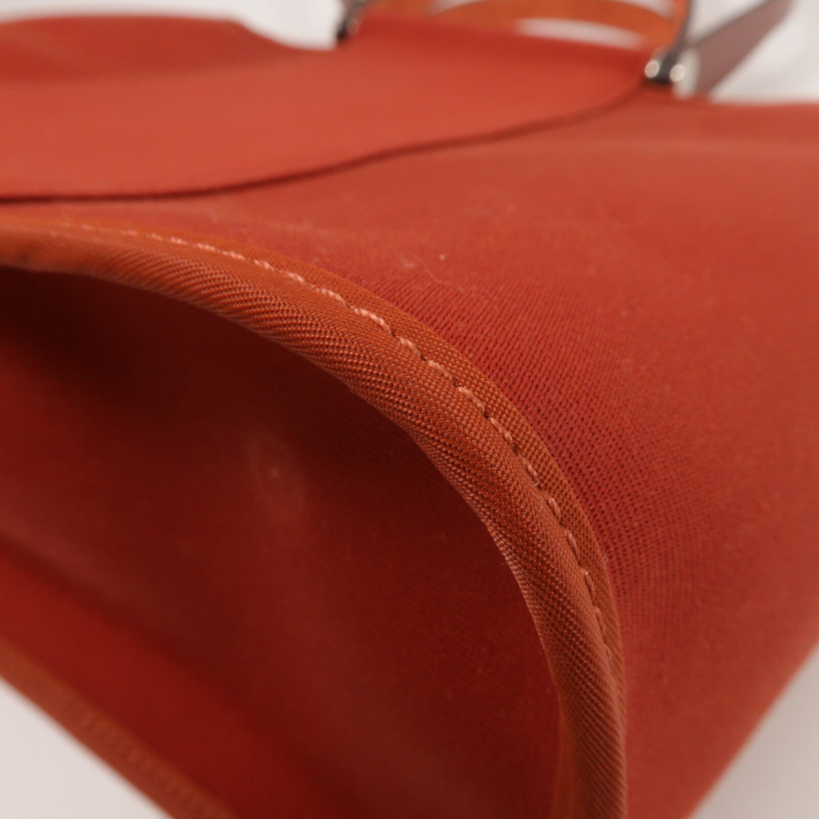 HERMES 帆布Cabag PM手挽肩背兩用袋Roue Venitien/RougeH