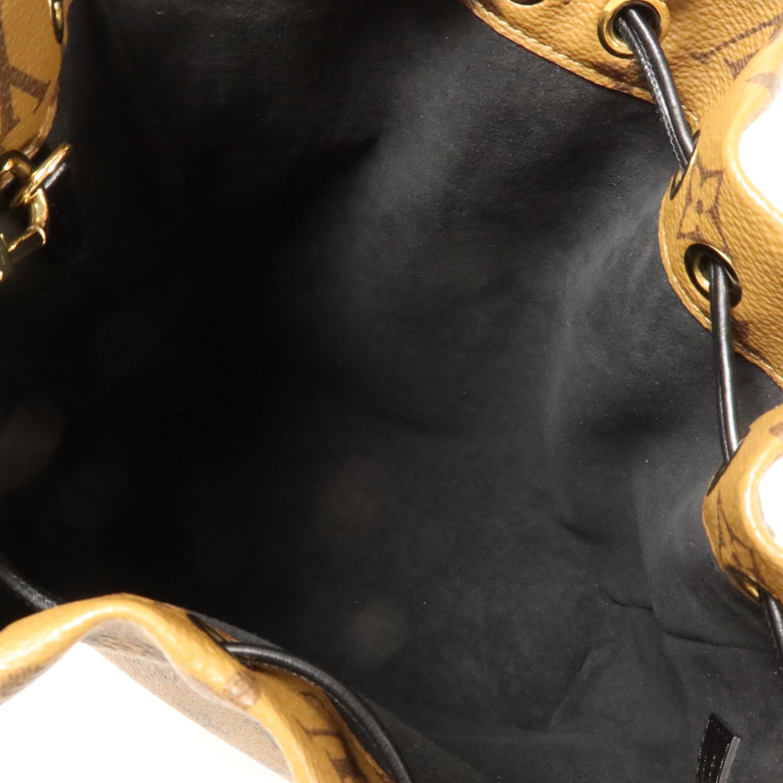 LOUIS VUITTON Monogram Reverse Noe Trunk PM鏈帶手挽肩背兩用袋