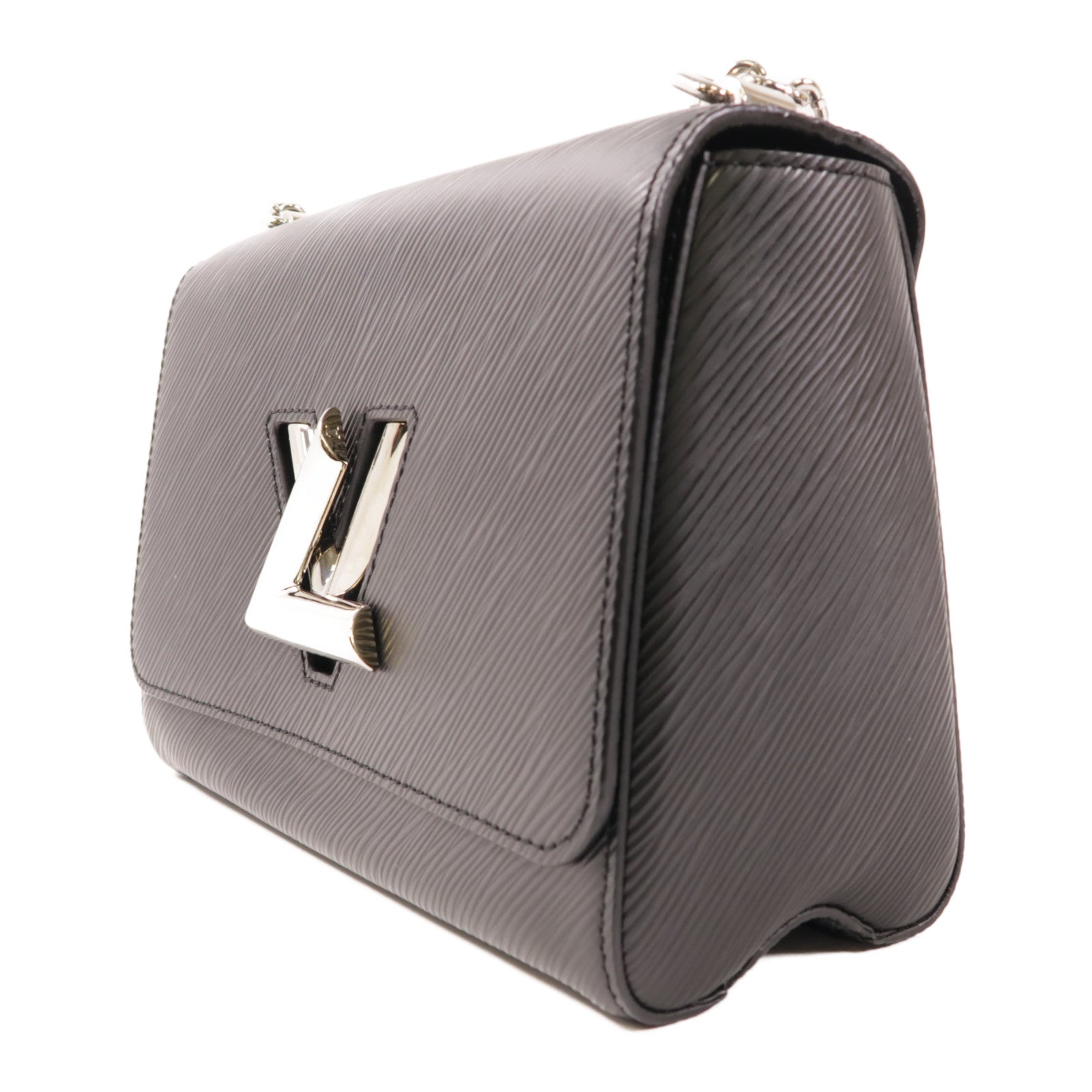 LOUIS VUITTON Epi Twist MM銀扣鏈帶肩背袋