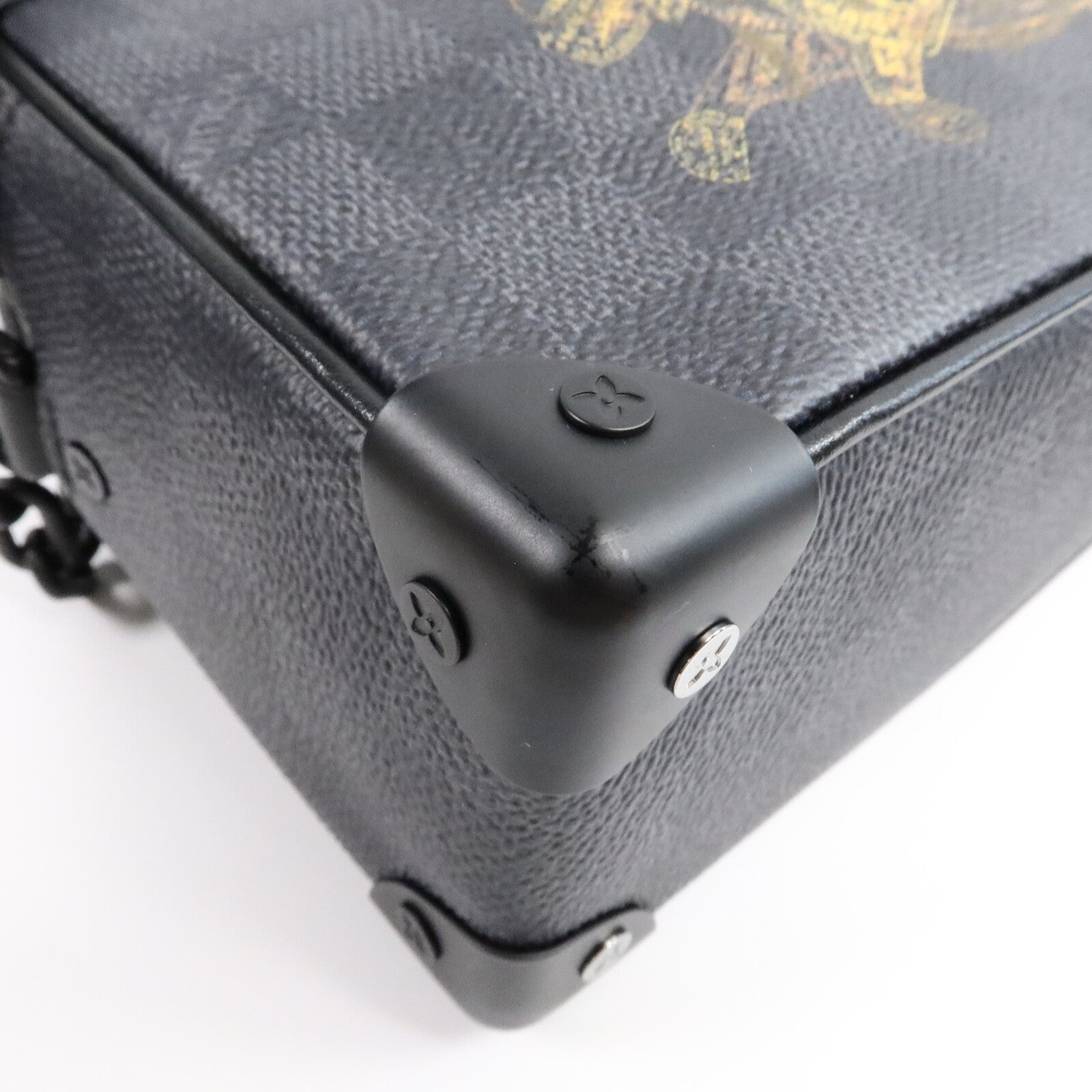 LOUIS VUITTON Damier Graphite Soft Trunk肩背袋