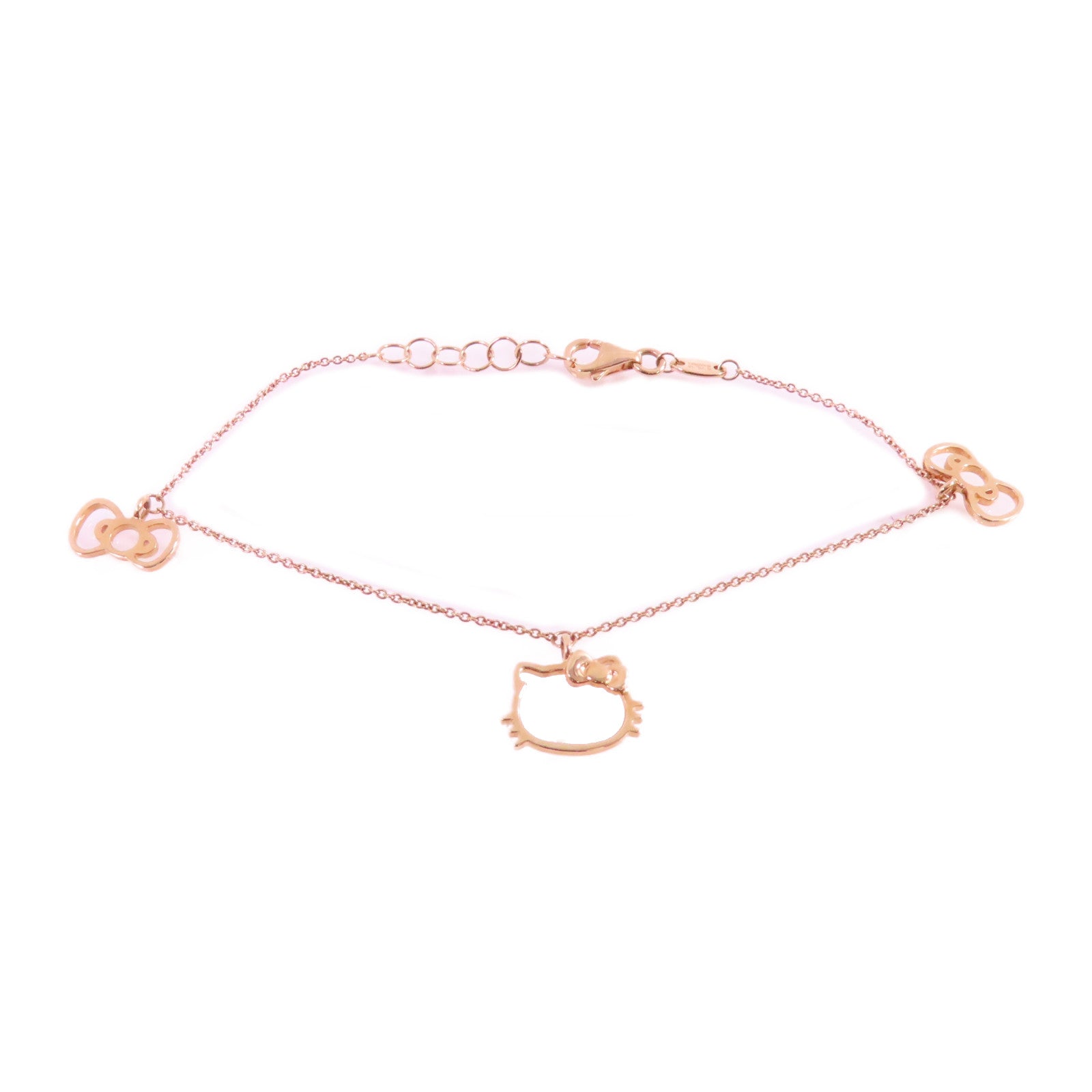 JEWELRY 【激減優惠】18K玫瑰金Hello Kitty Bracelet手鏈