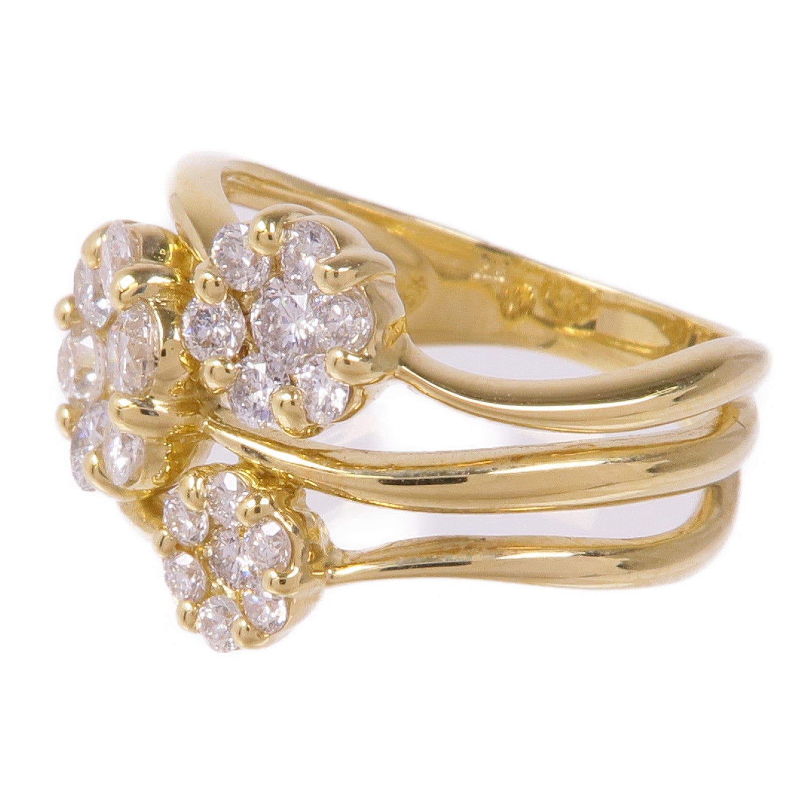 JEWELRY 18K黃金Diamond Ring鑽石戒指US#6