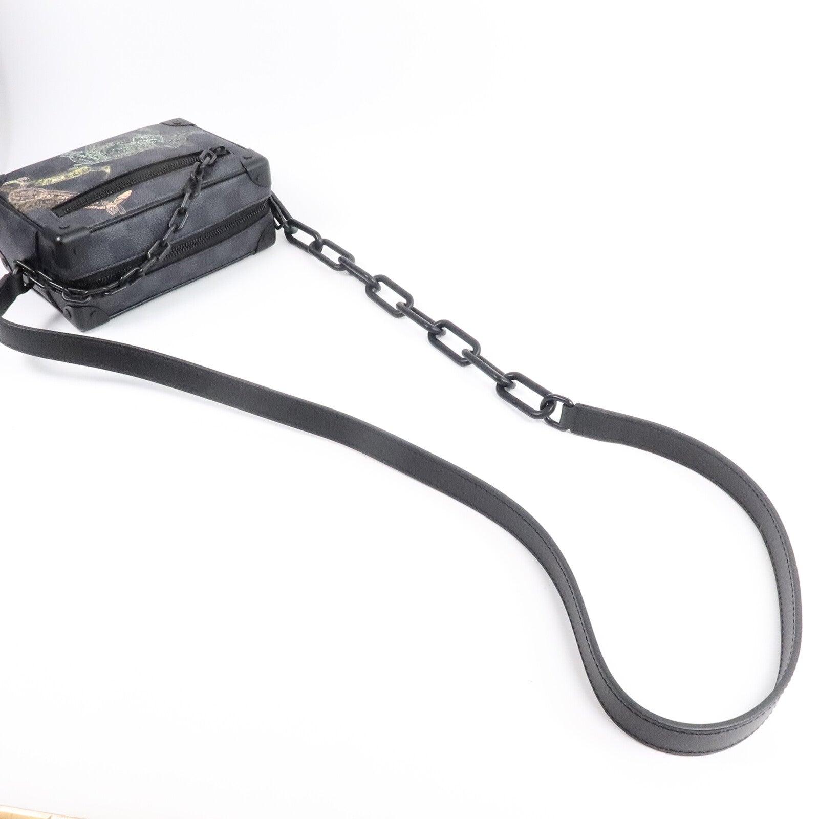 LOUIS VUITTON Damier Graphite Soft Trunk肩背袋