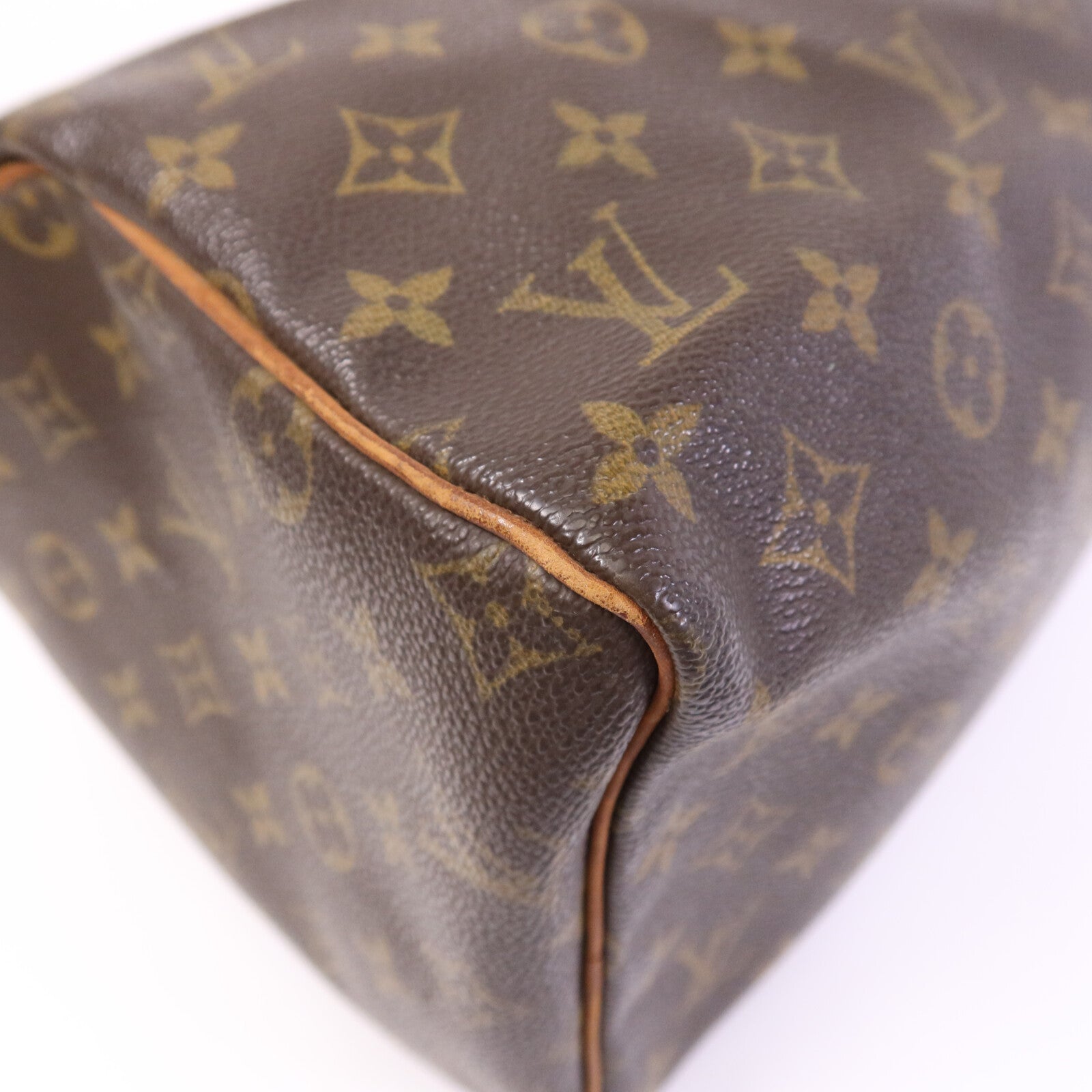 LOUIS VUITTON Monogram Speedy 30金扣手挽袋