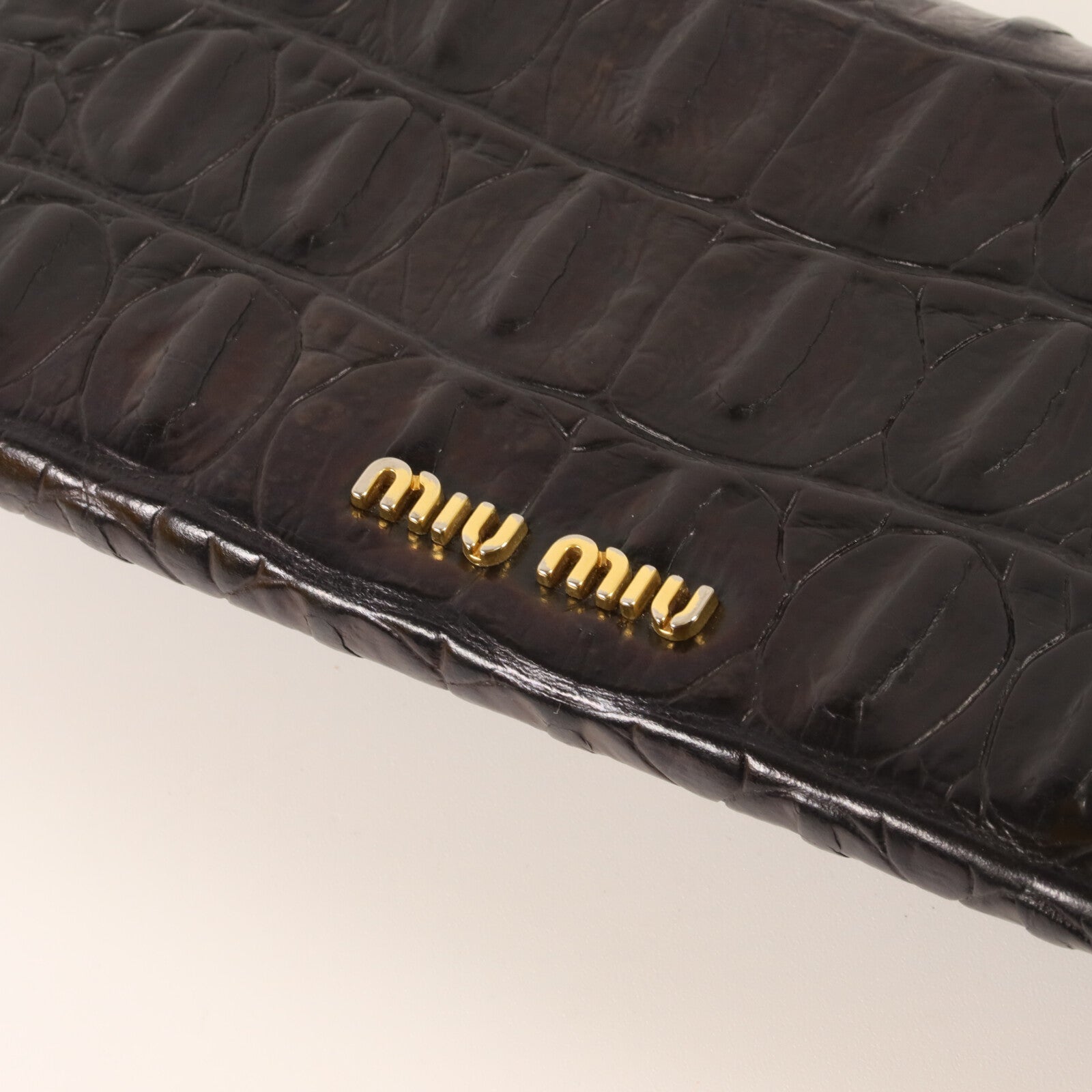 Miu Miu 牛皮皮革Long Wallet長錢包