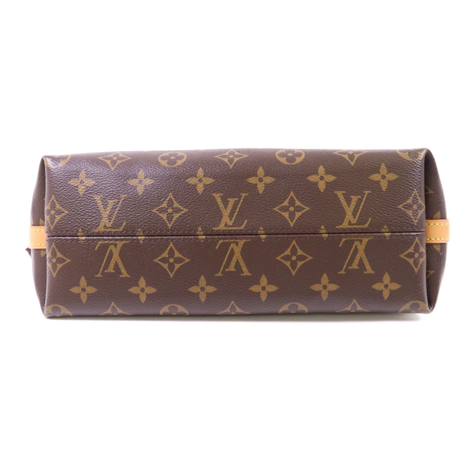 LOUIS VUITTON Monogram CarryAll BB金扣鏈帶肩背袋
