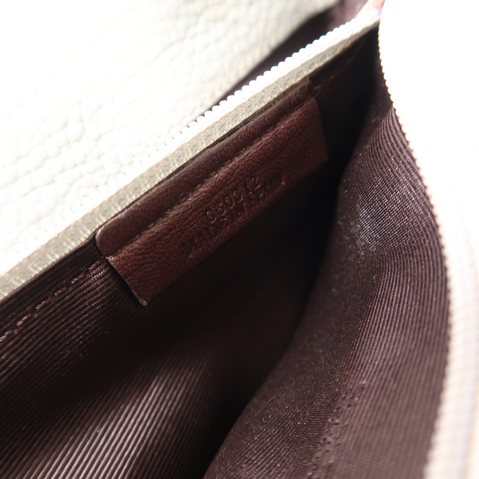 LOEWE SHW Shoulder Bag Calfskin Leather Light Blue