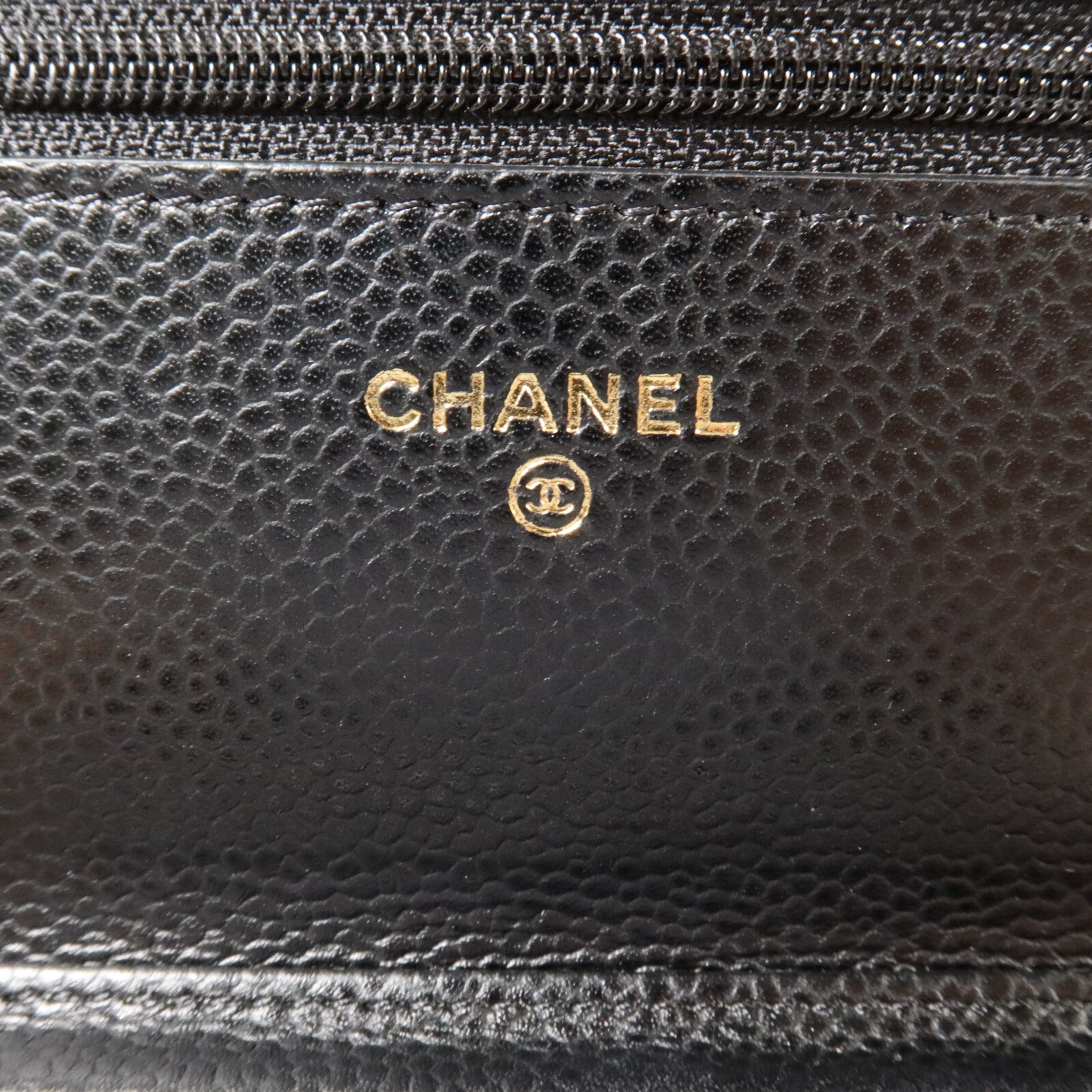 CHANEL 牛皮皮革WOC Wallet On Chain鏈帶肩背袋