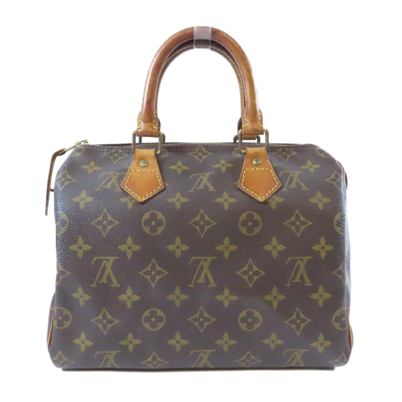 LOUIS VUITTON 【激減優惠】Monogram Speedy 25金扣手挽袋啡色
