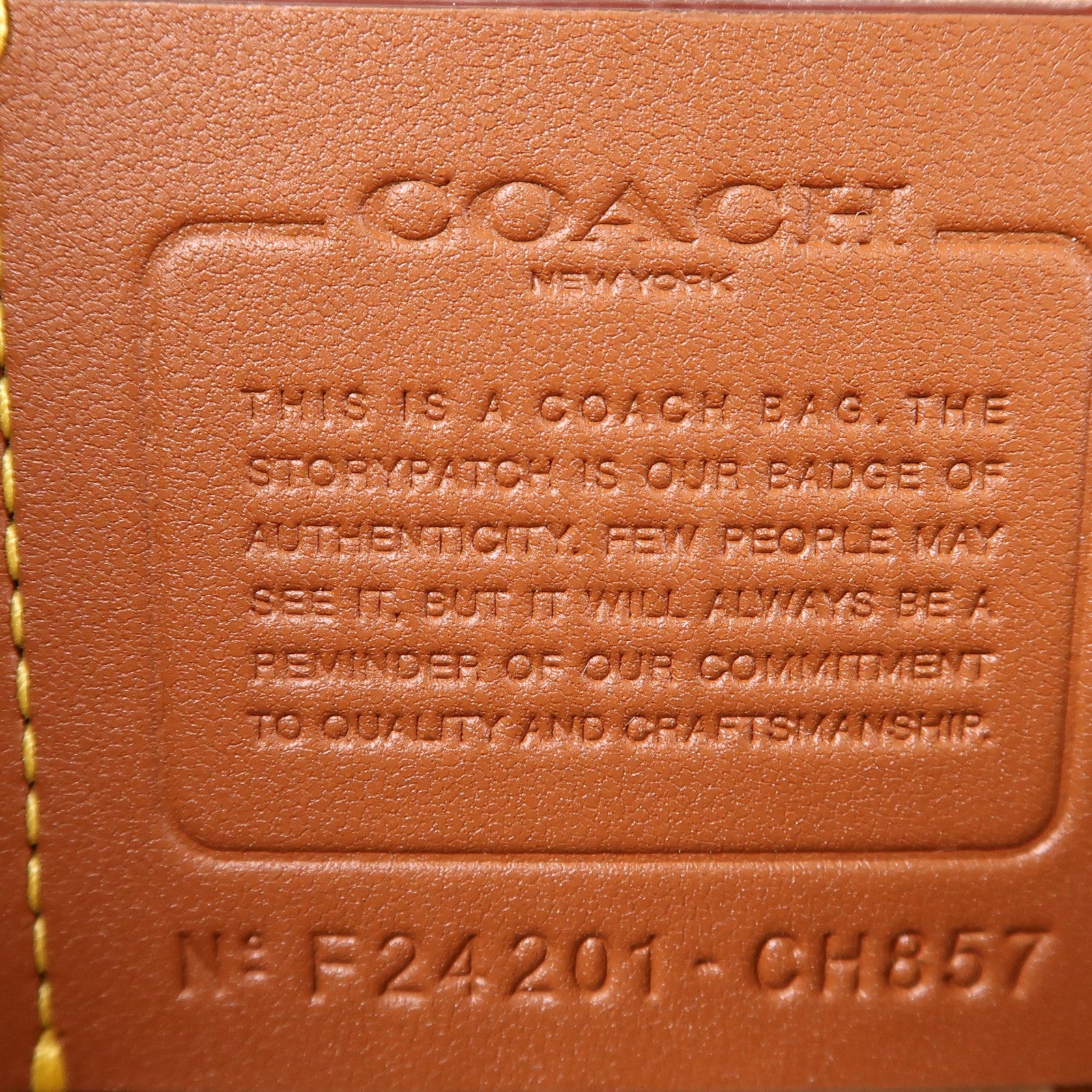 COACH 牛皮皮革Shoulder Bag金扣手挽肩背兩用袋