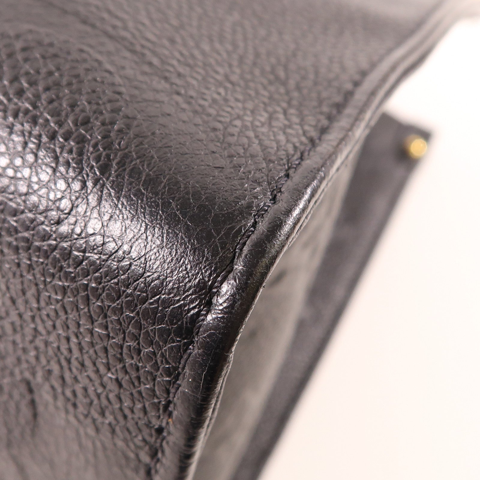 LOUIS VUITTON Monogram Empreinte On The Go MM金扣手挽肩背兩用袋