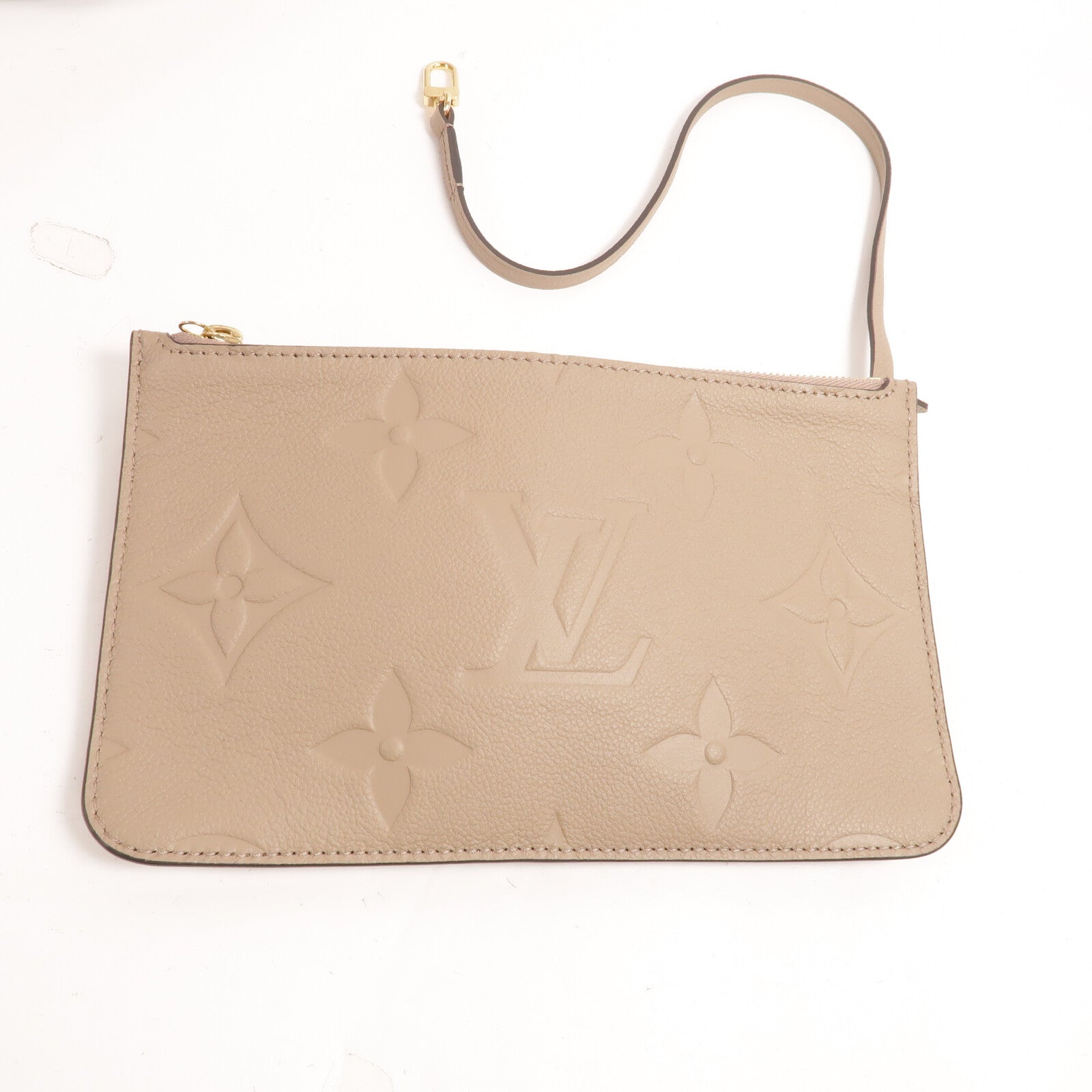 LOUIS VUITTON Monogram Empreinte Neverfull MM肩背袋