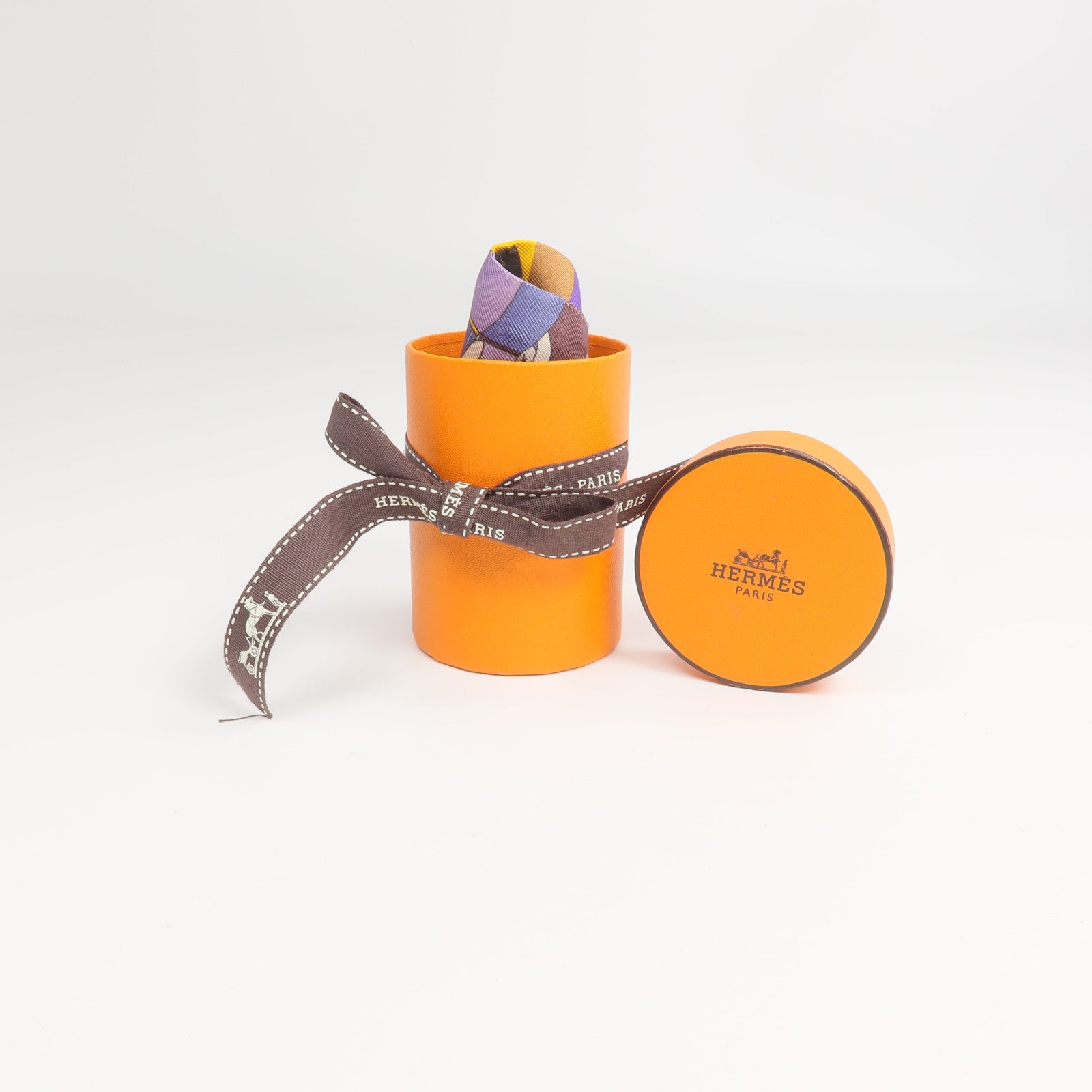 HERMES 絲質Twilly絲巾