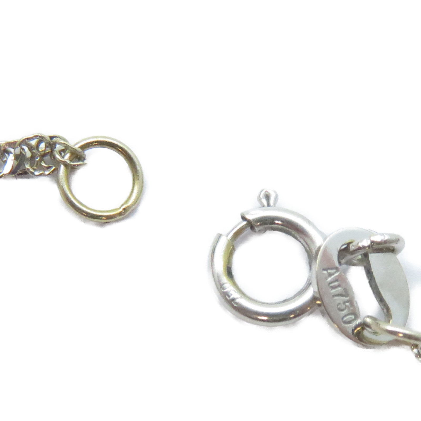 JEWELRY 18K白金Diamond Necklace 0.10ct鑽石項鍊