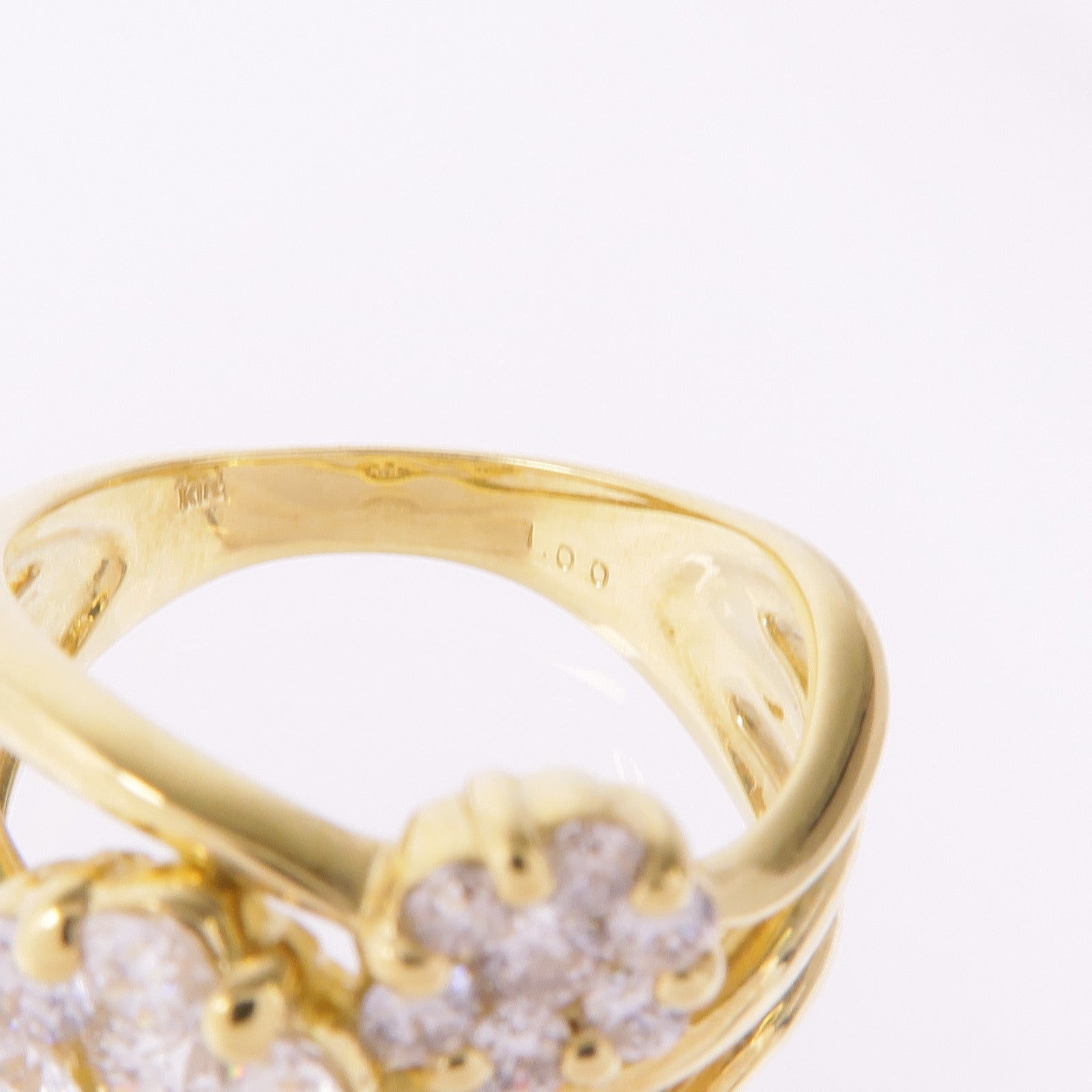 JEWELRY 18K黃金Diamond Ring鑽石戒指US#6