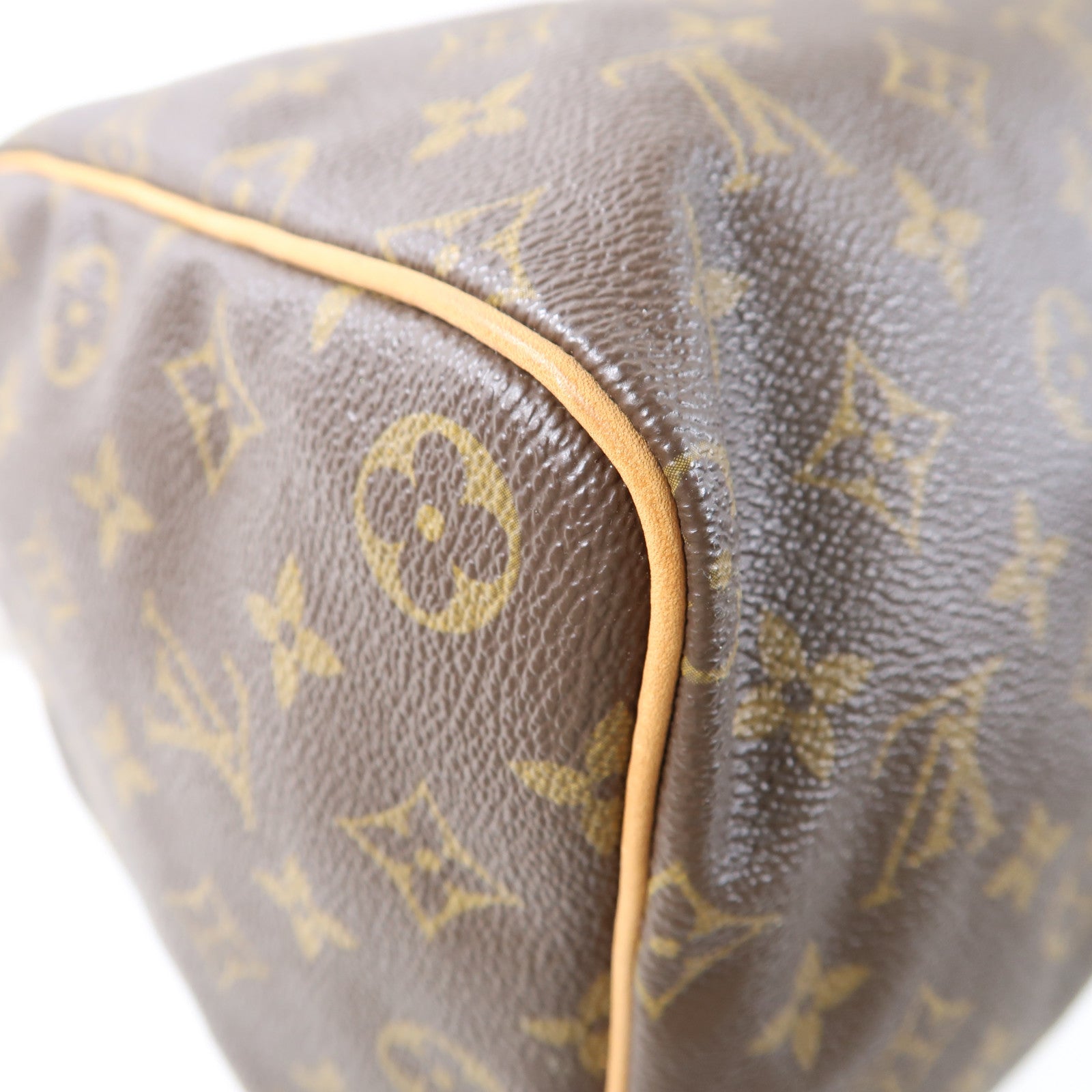 LOUIS VUITTON 【激減優惠】Monogram Speedy 40金扣手挽袋啡色