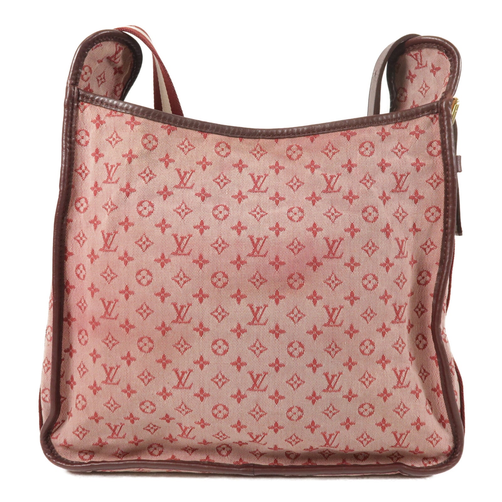 LOUIS VUITTON Monogram Mini Lin Mini Besace Mary 金扣肩背袋Kate